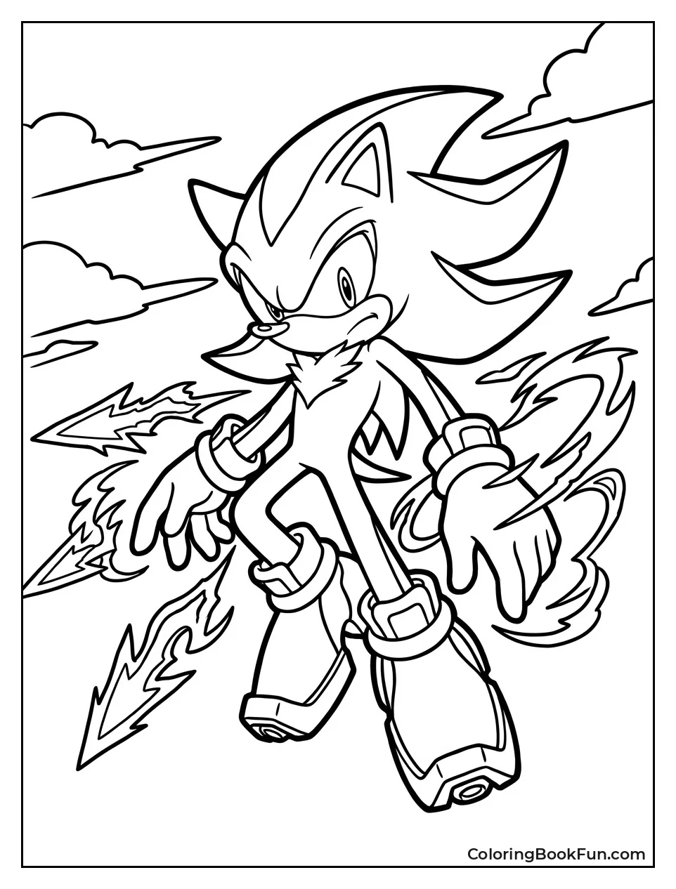 Shadow Charging Yellow Chaos Spears