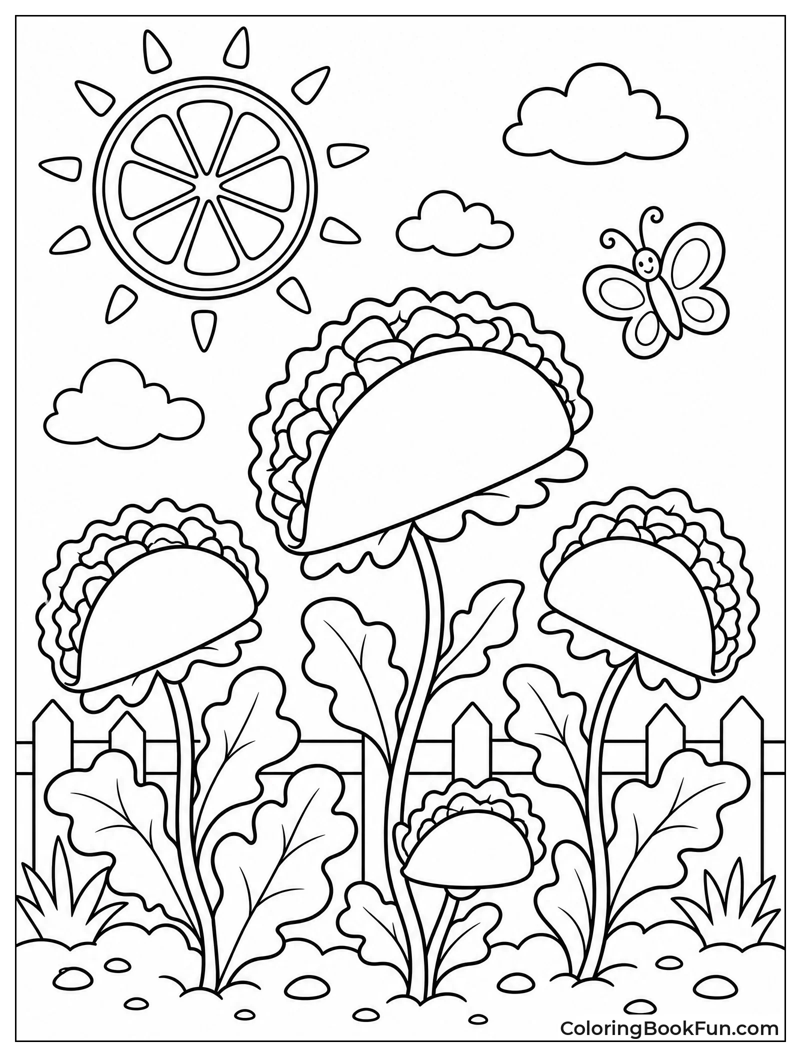 Garden Where Tacos Grow