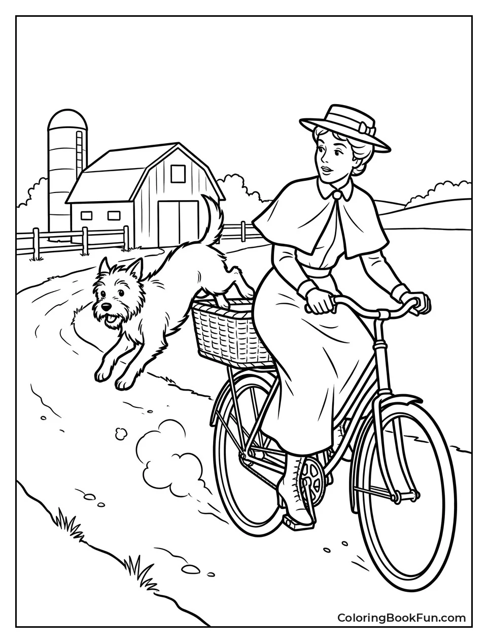 Toto Jumping Out of Basket