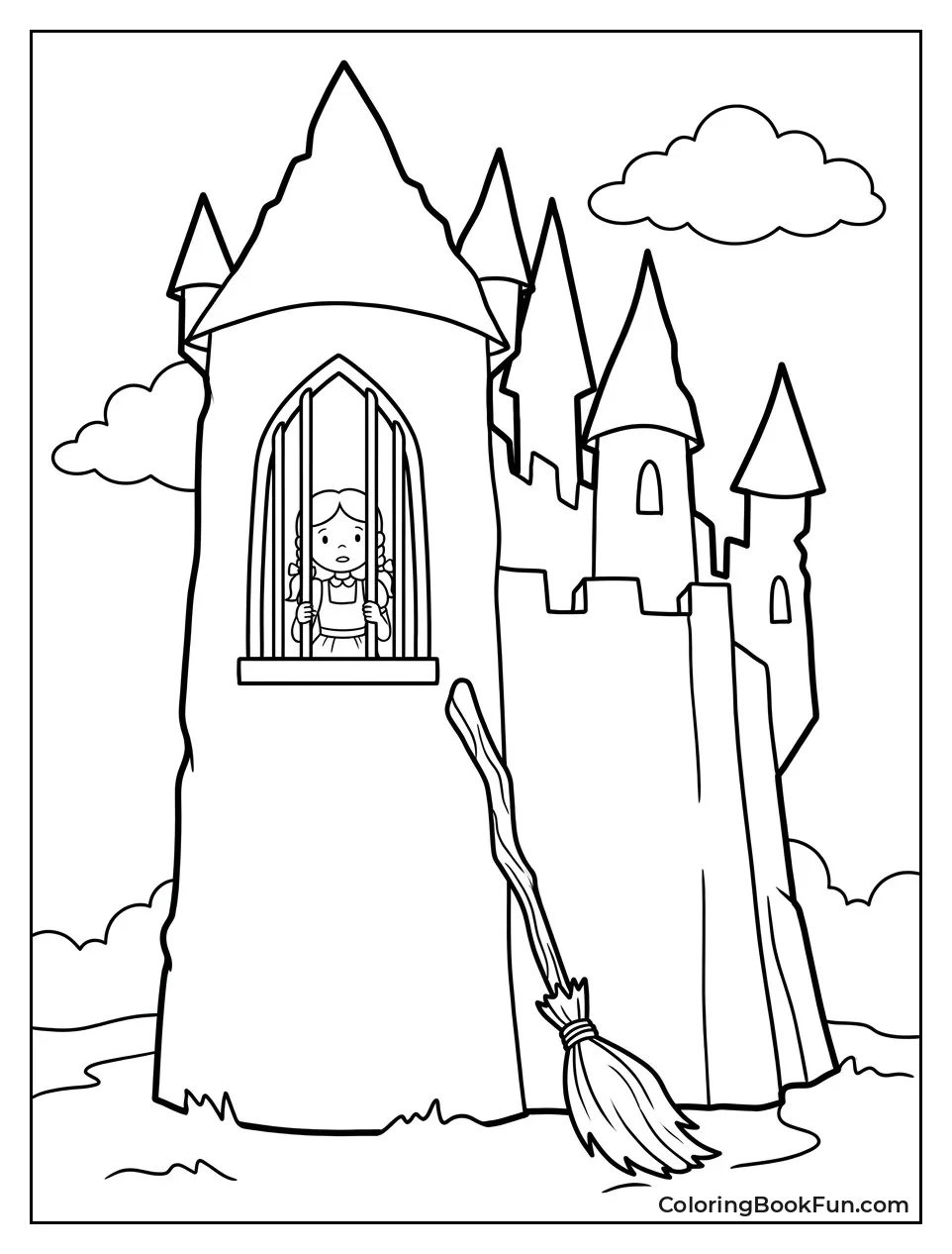 Dark Castle Holding Dorothy Prisoner