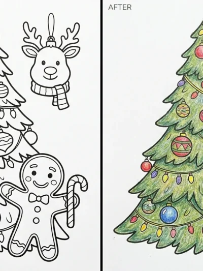 Christmas Ornament coloring pages