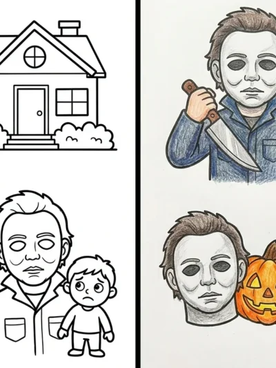 Michael Myers coloring pages