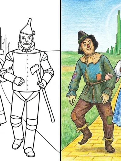 Wizard Of Oz coloring pages
