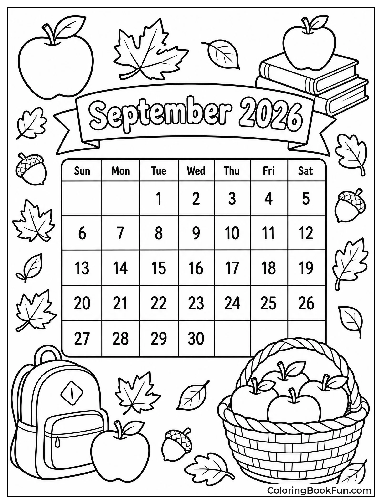 Apples and Falling Leaves
