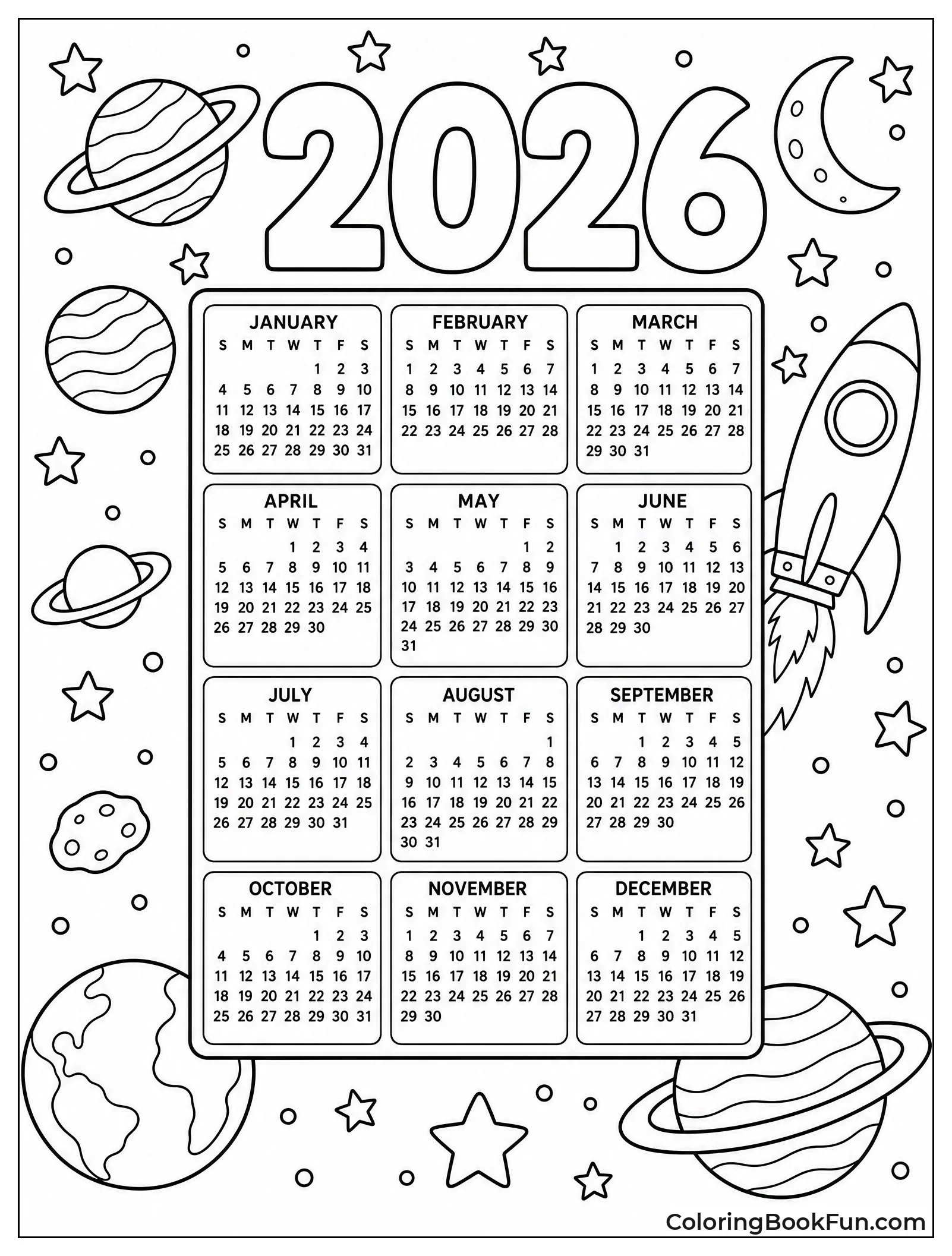 Planets Orbiting the Year Grid