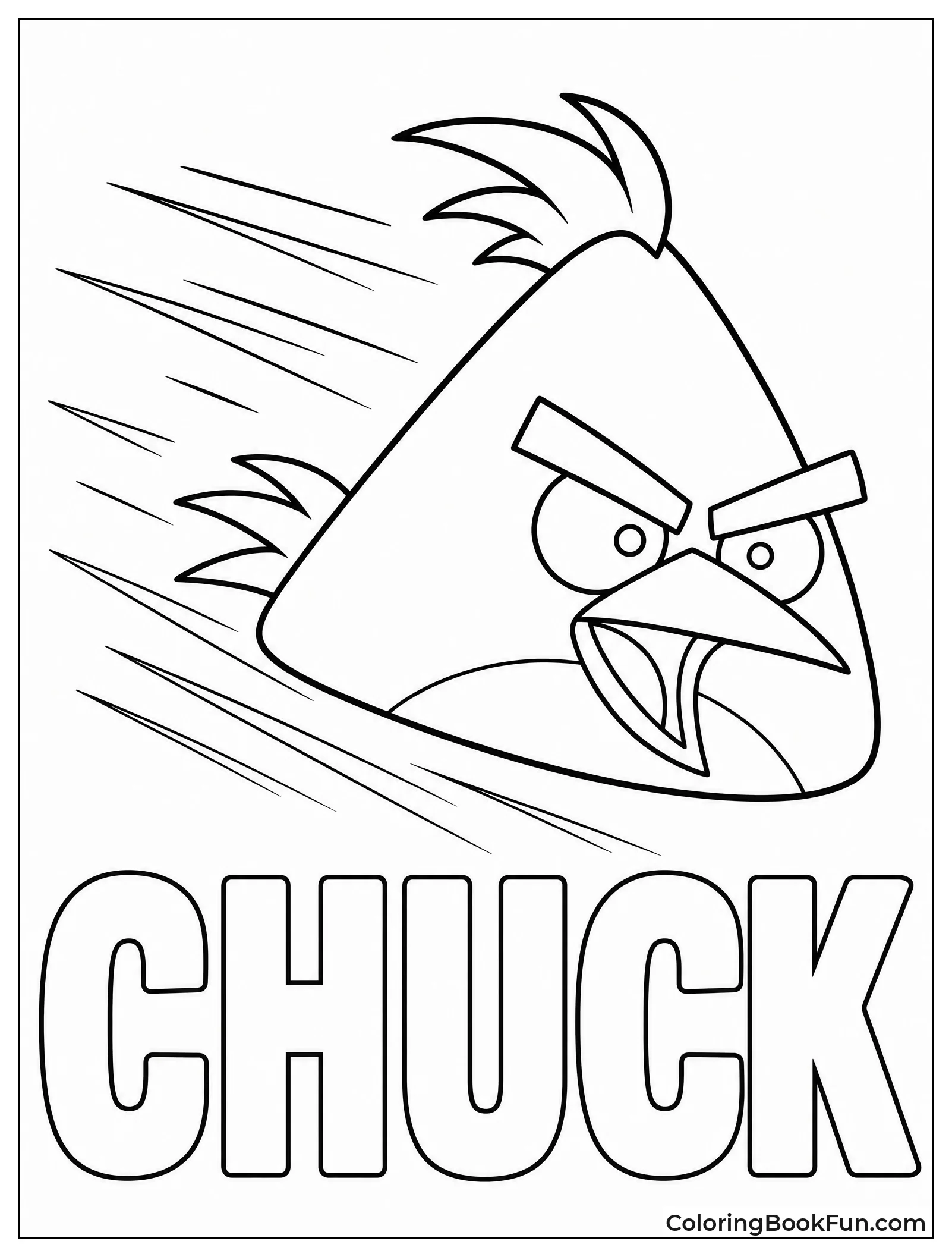 Chuck Speeds with Motion Lines