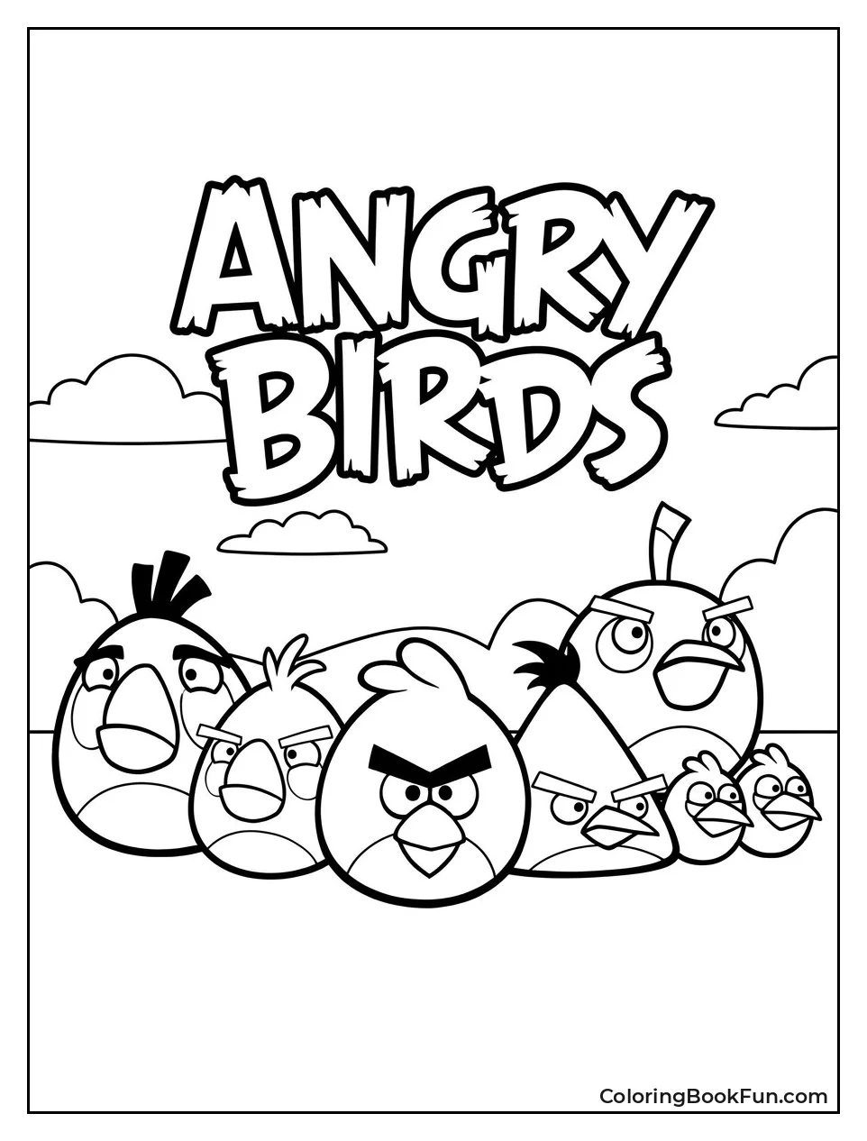 Birds Pose as Heroic Team