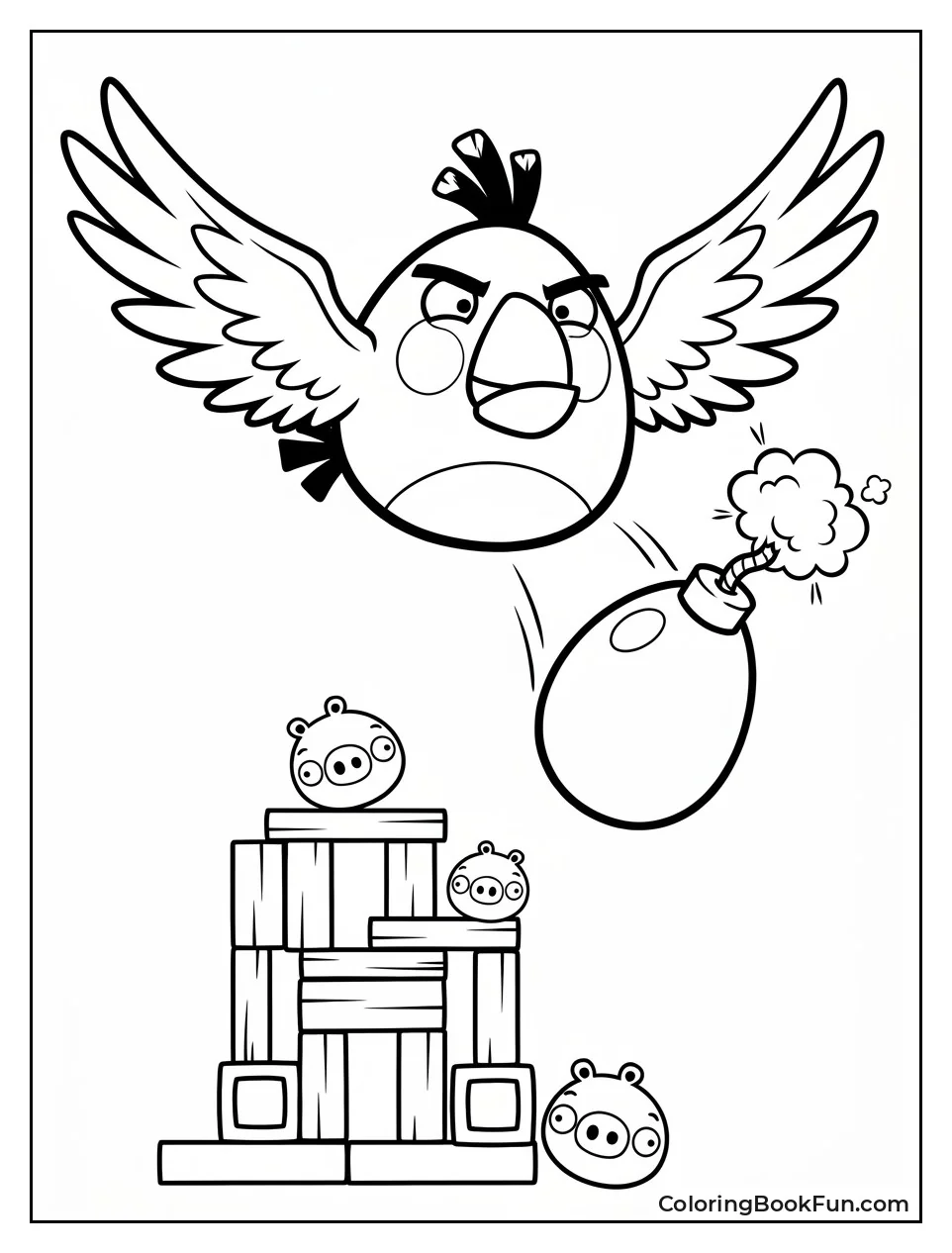 Matilda Drops Egg Bomb