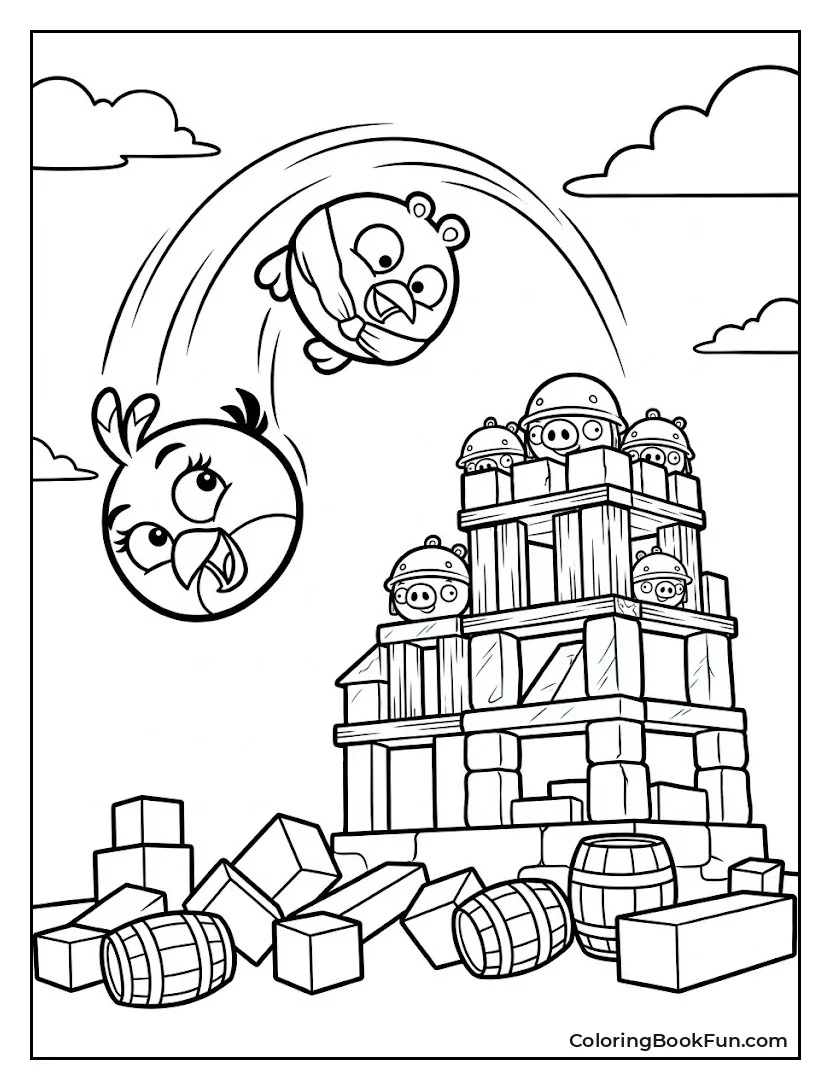 Silver Loops in Mid Air
