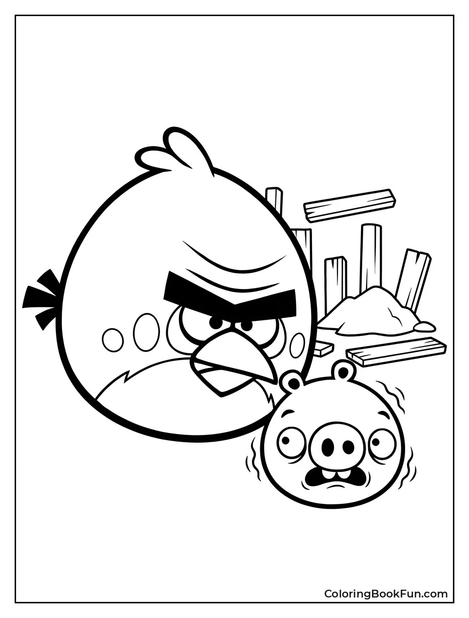 Terence Stares at Tiny Pig