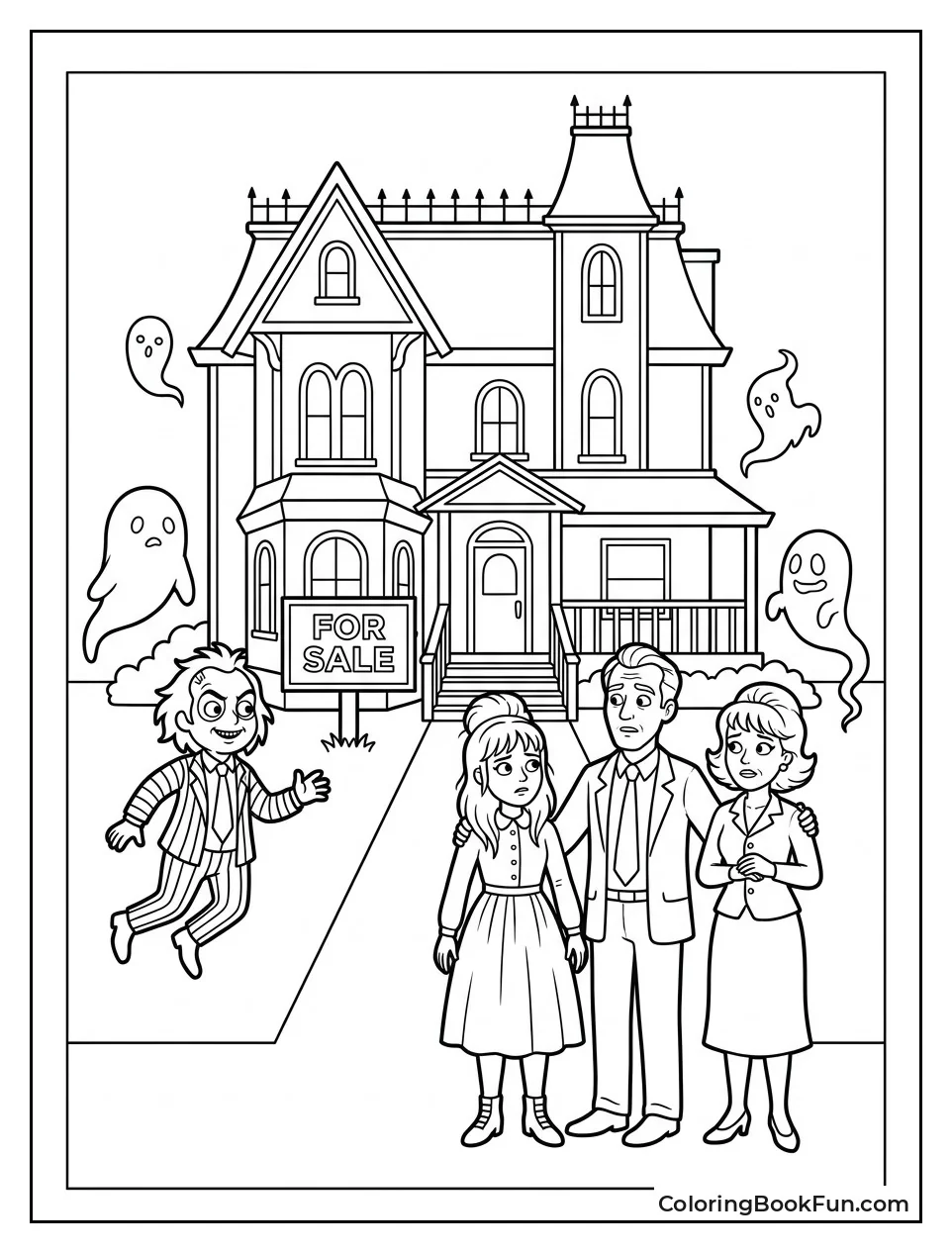 Deetz Family at Spooky Home