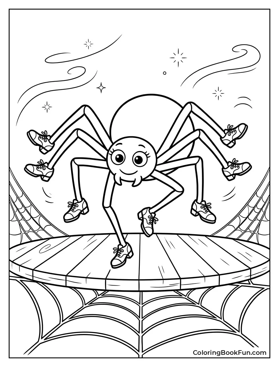 Ginger the Tap Dancing Spider