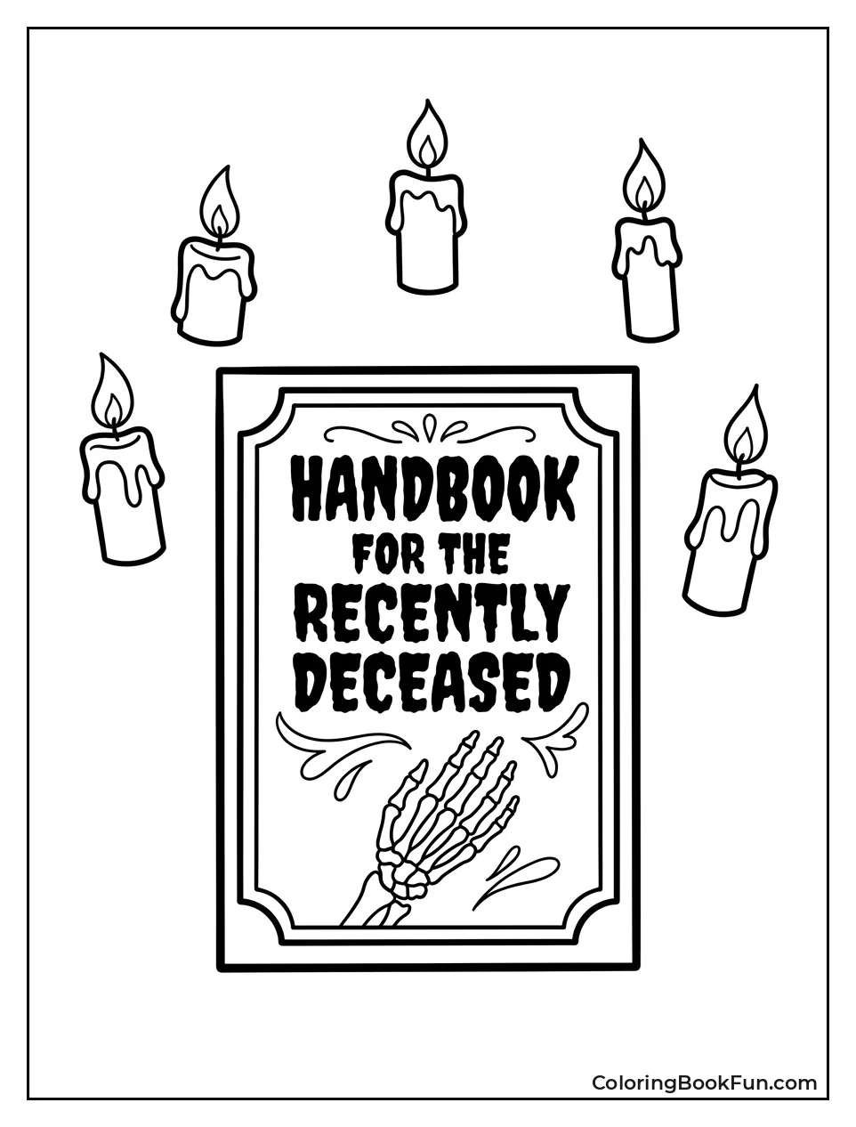Handbook Surrounded by Floating Candles