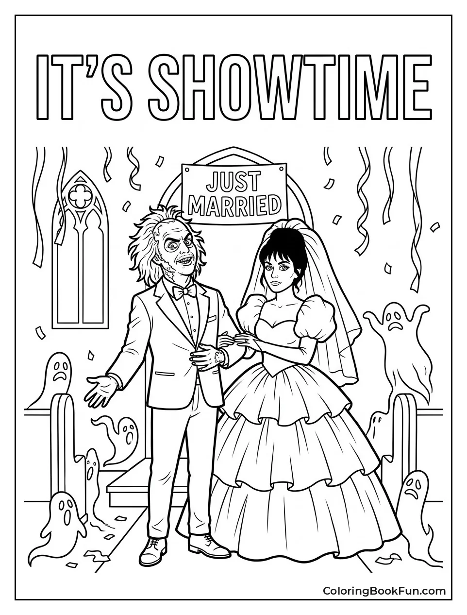 Beetlejuice and Lydia Wedding Scene