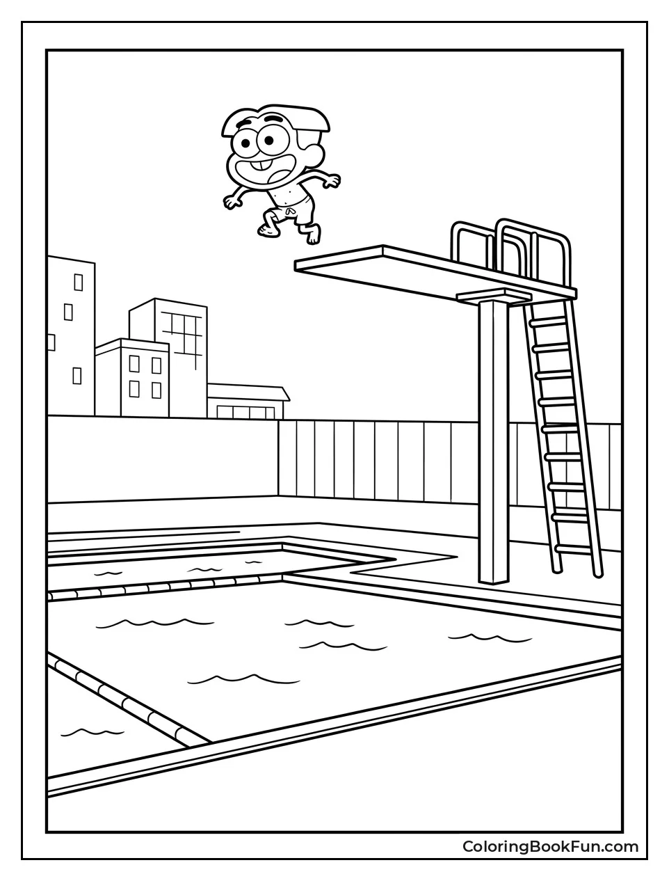 Cricket Jumping off High Dive