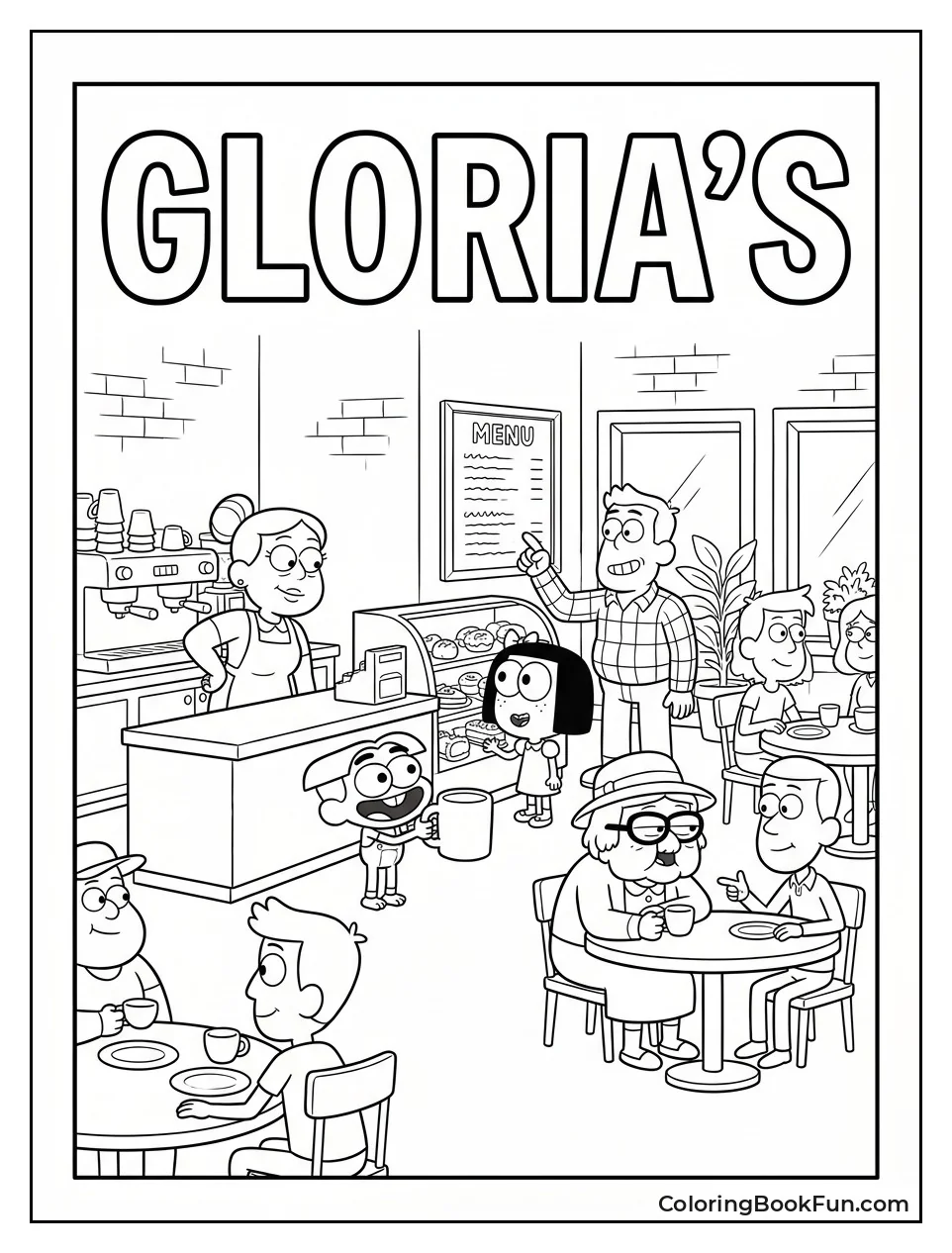Greens Visiting Gloria Cafe