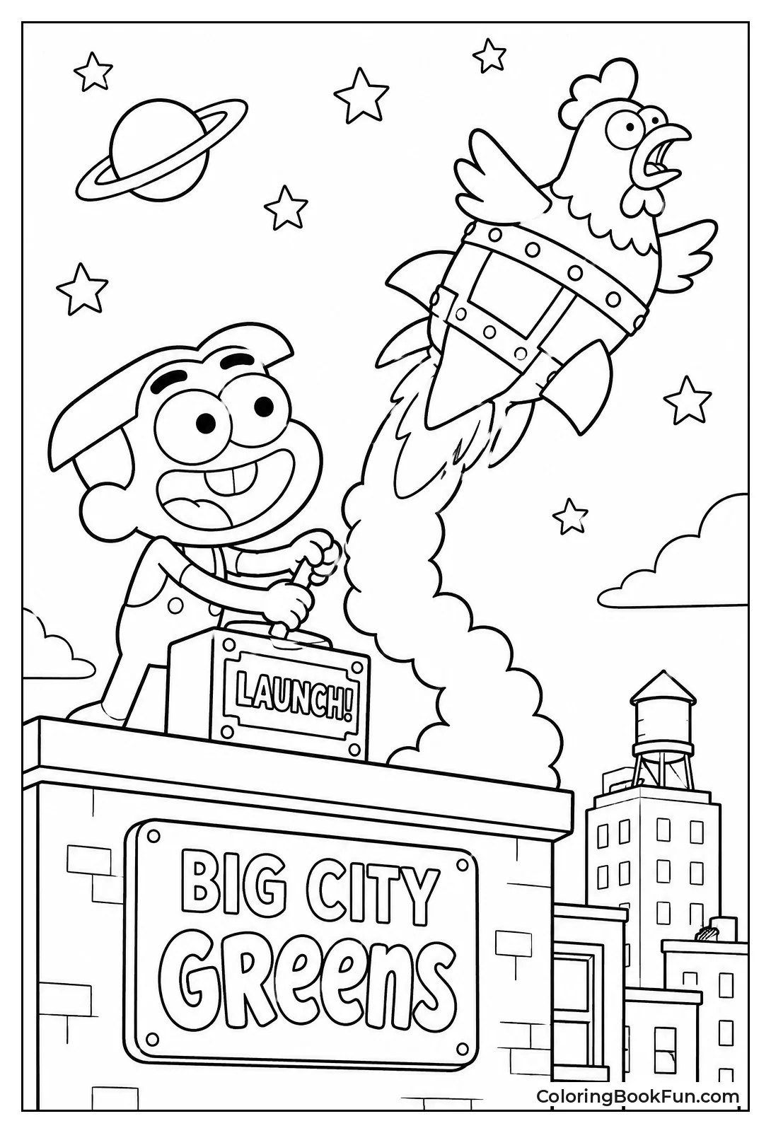 Cricket Sending Chicken into Space