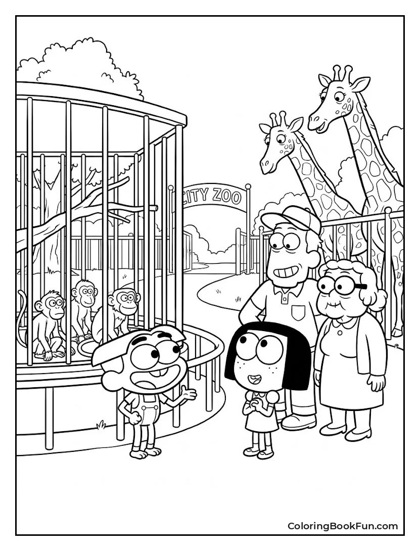 Cricket Talking to Zoo Monkeys