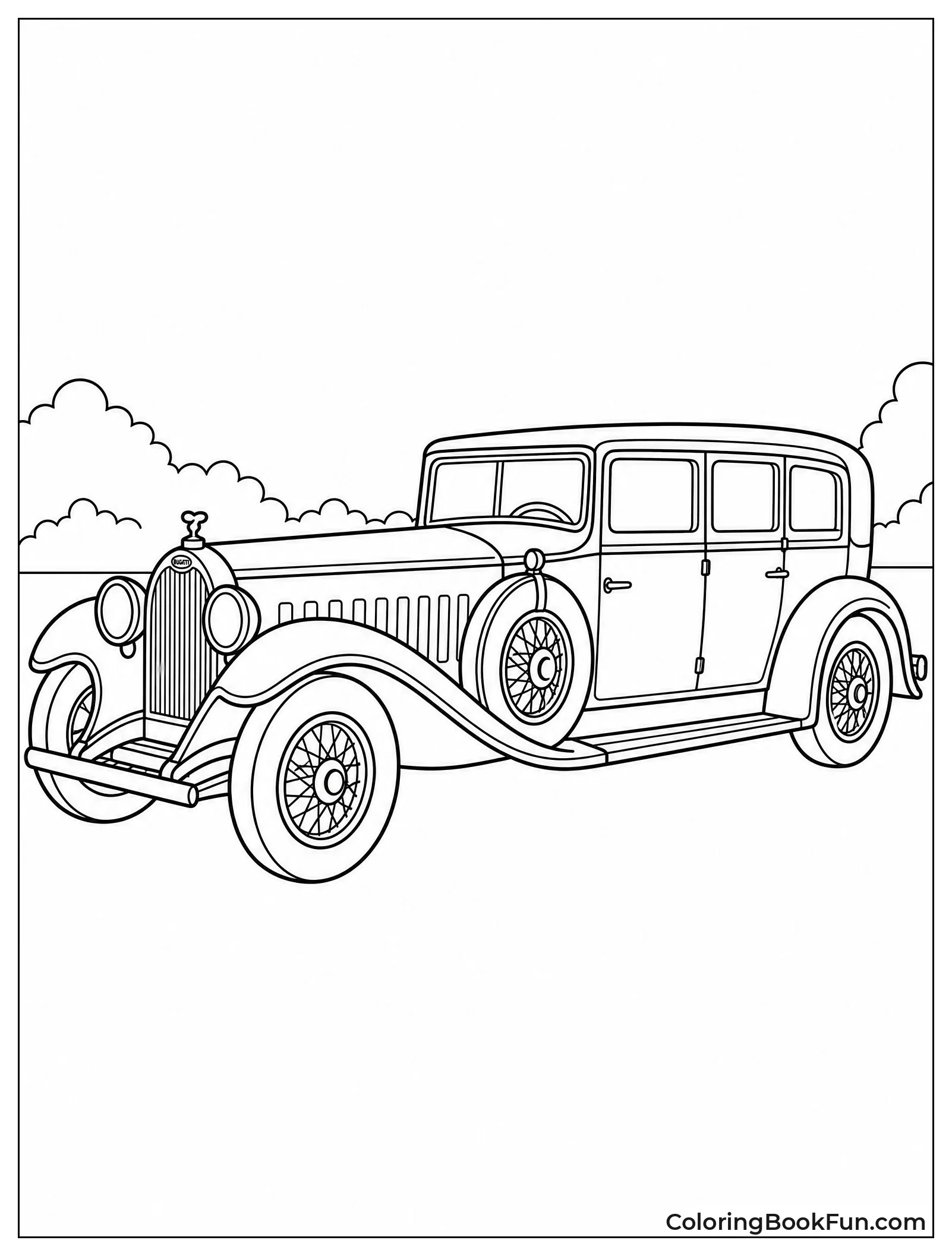 Elegant Type 41 Royale with a Long Hood