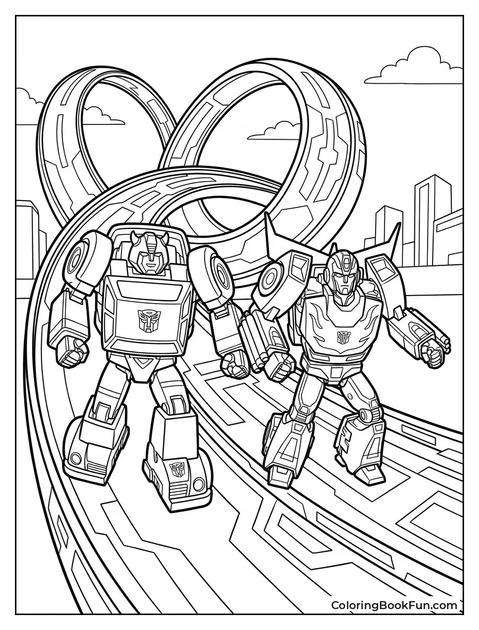 Bumblebee Races Hot Rod