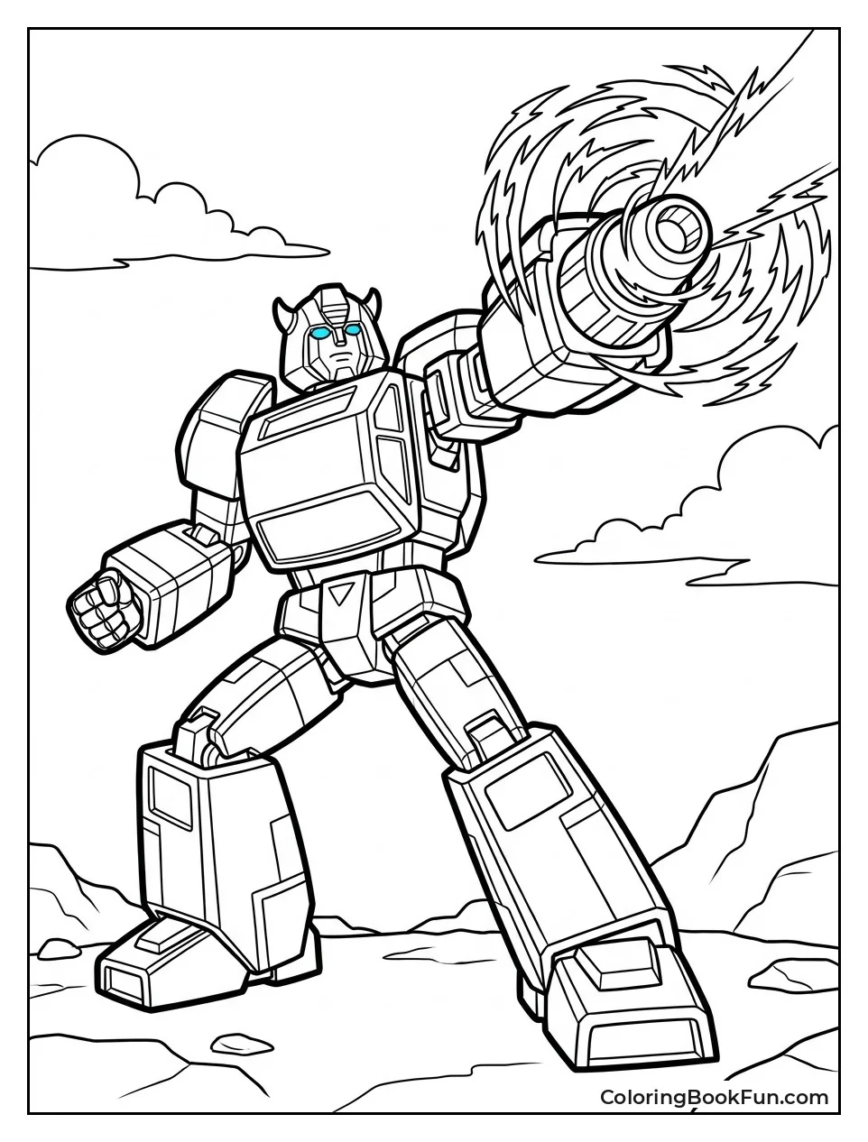 Bumblebee Aims Stinger Blaster