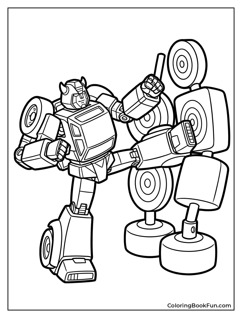 Bumblebee Trains with Targets