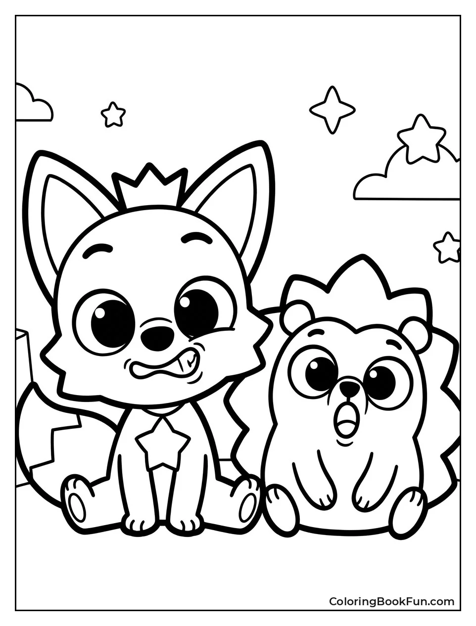 Chibi Friends Make Funny Faces