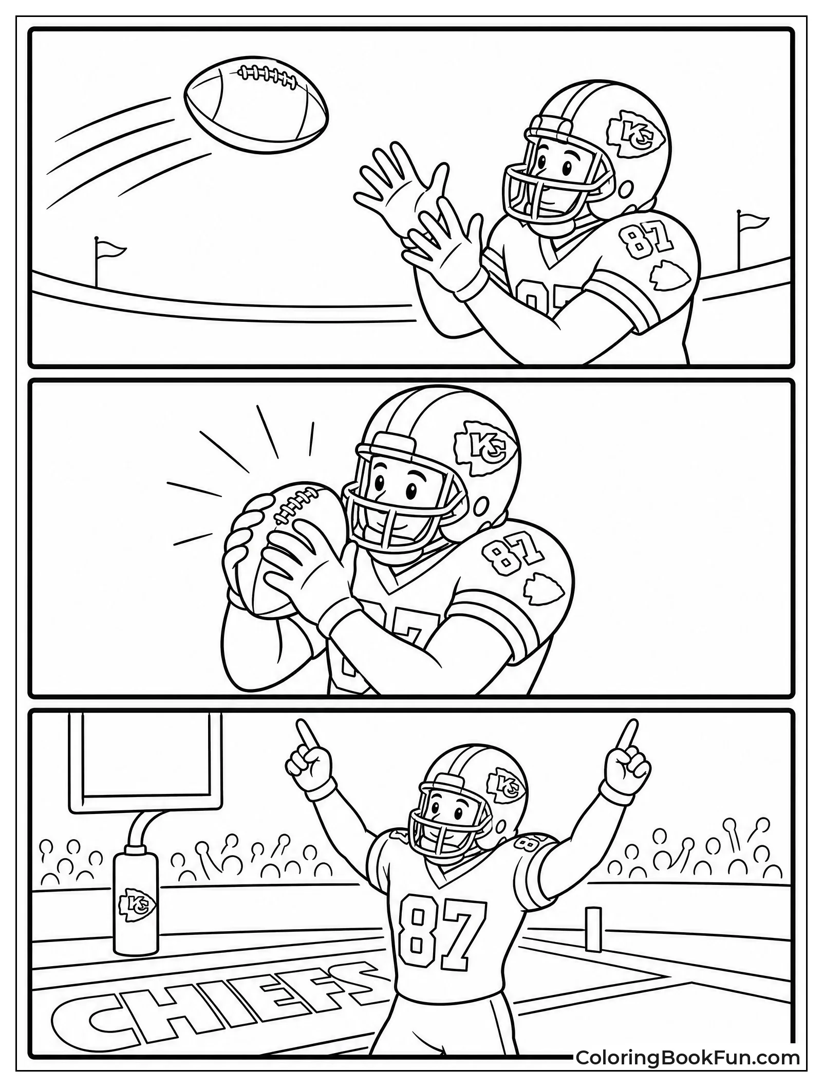 Three Panels of Big Catch