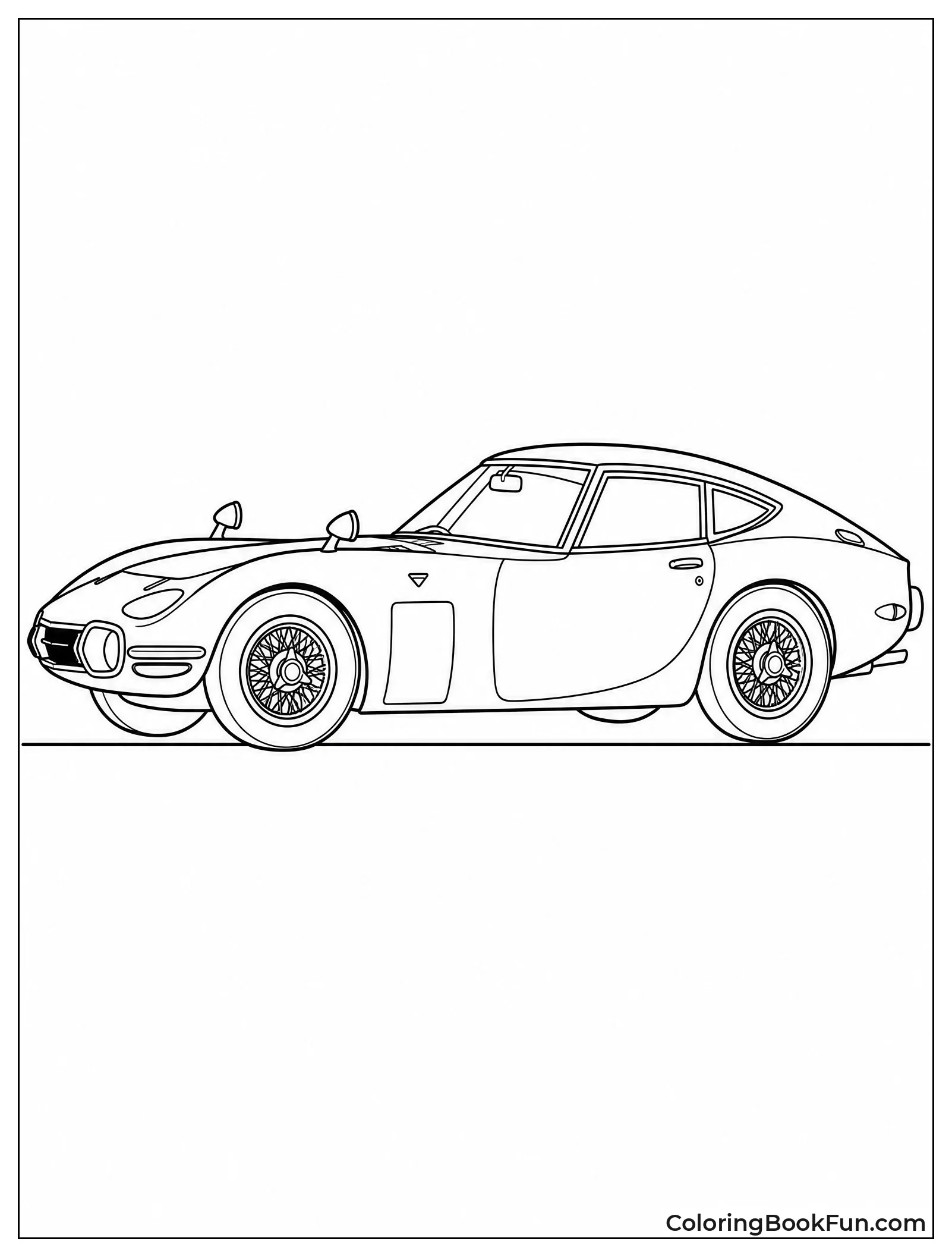 Classic 2000GT Side View
