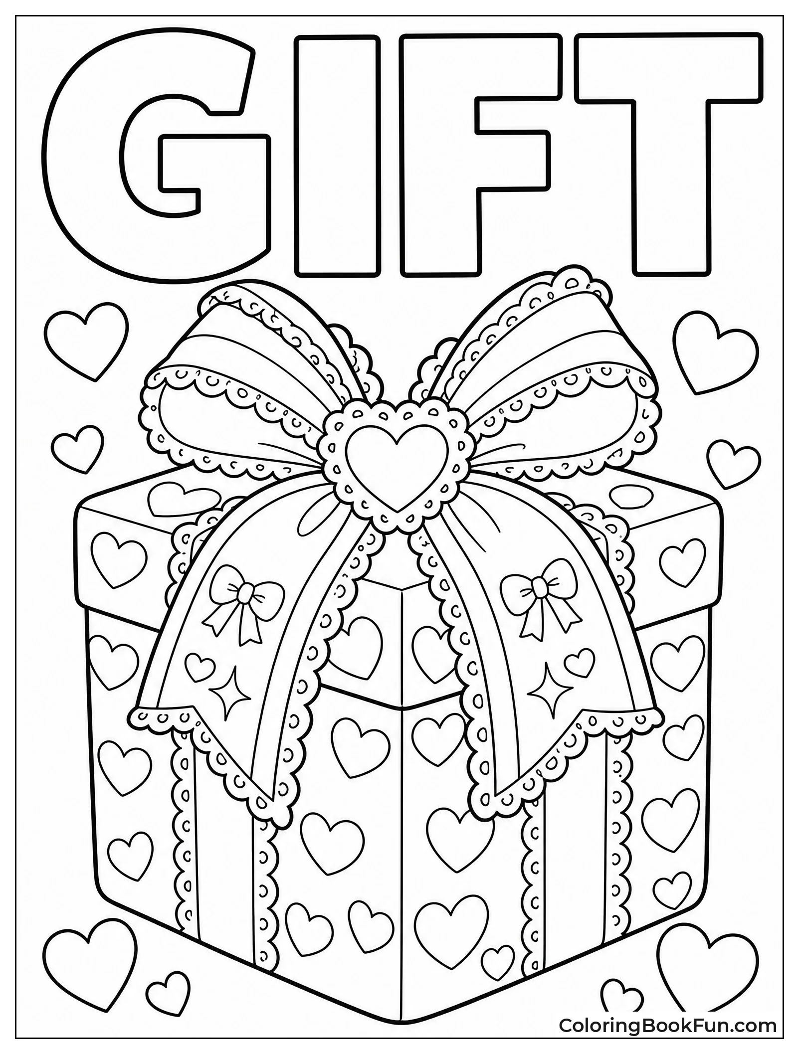 Giant Gift with Big Bow