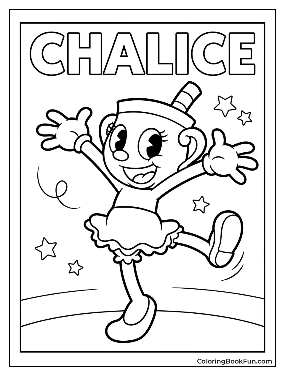 Ms Chalice Doing Happy Dance