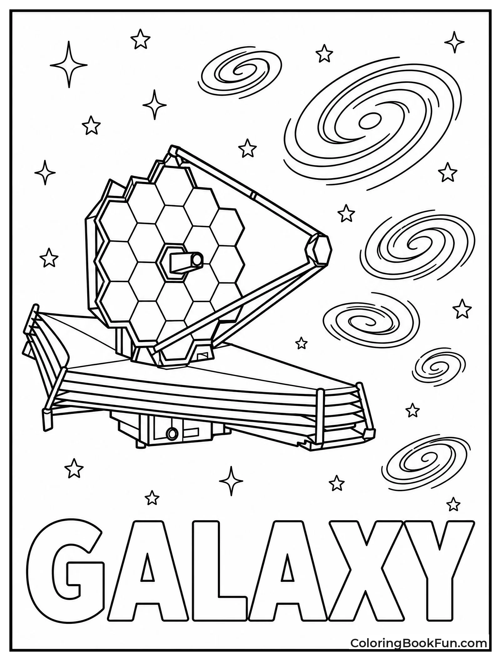 James Webb Telescope in Space