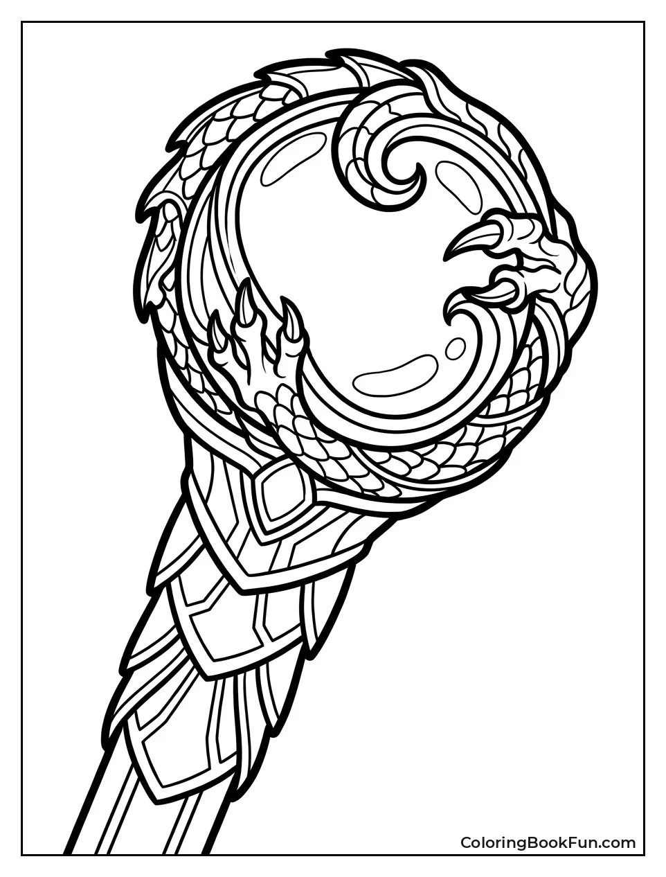 Dragon Eye Scepter Shines Bright