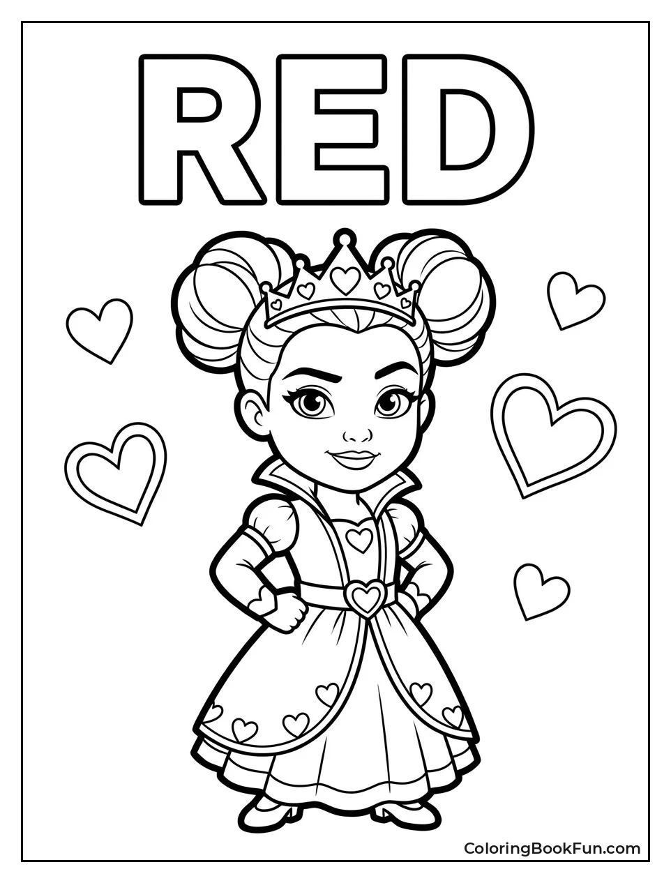 Red Shows Off Heart Motifs