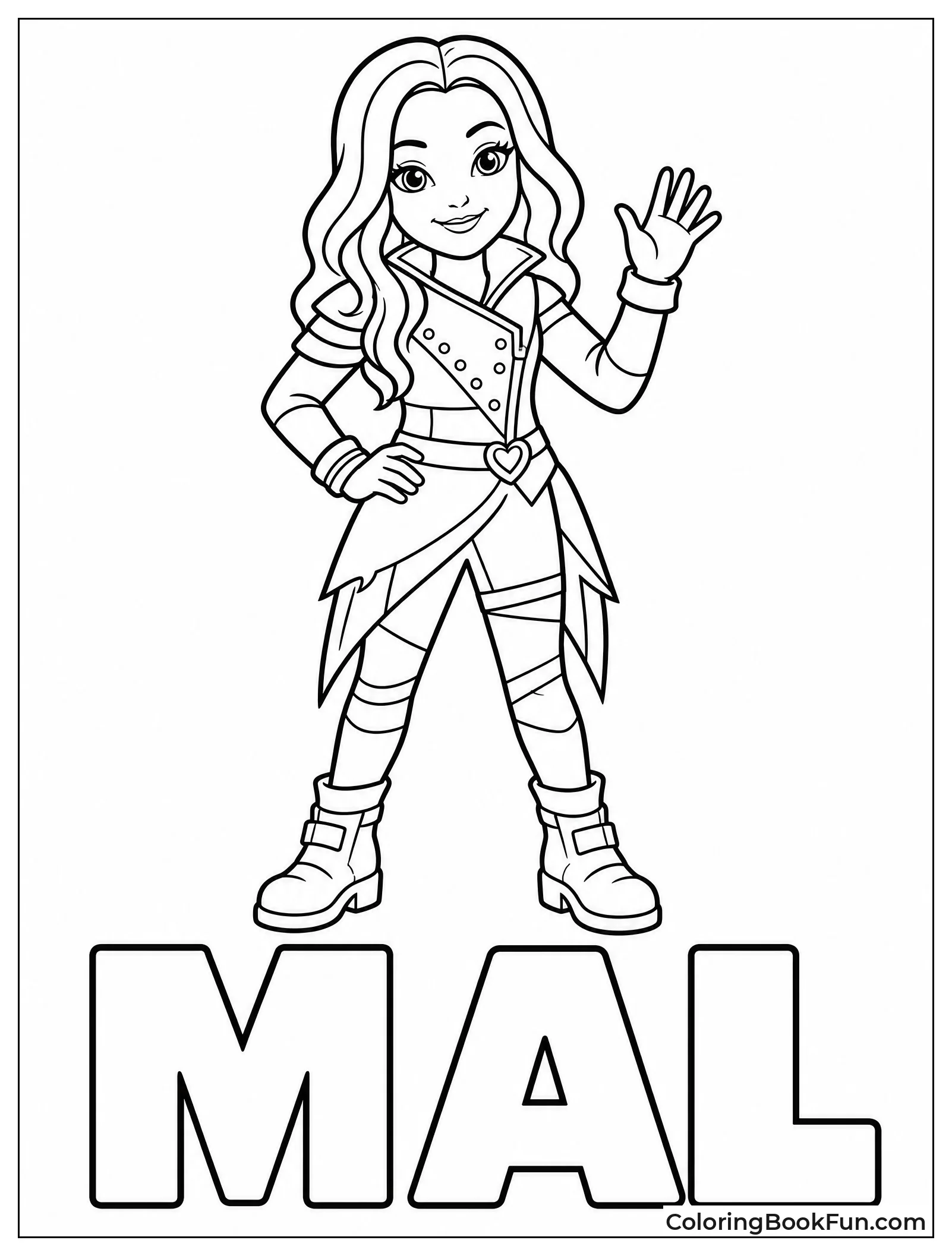 Simple Mal Waves to Color