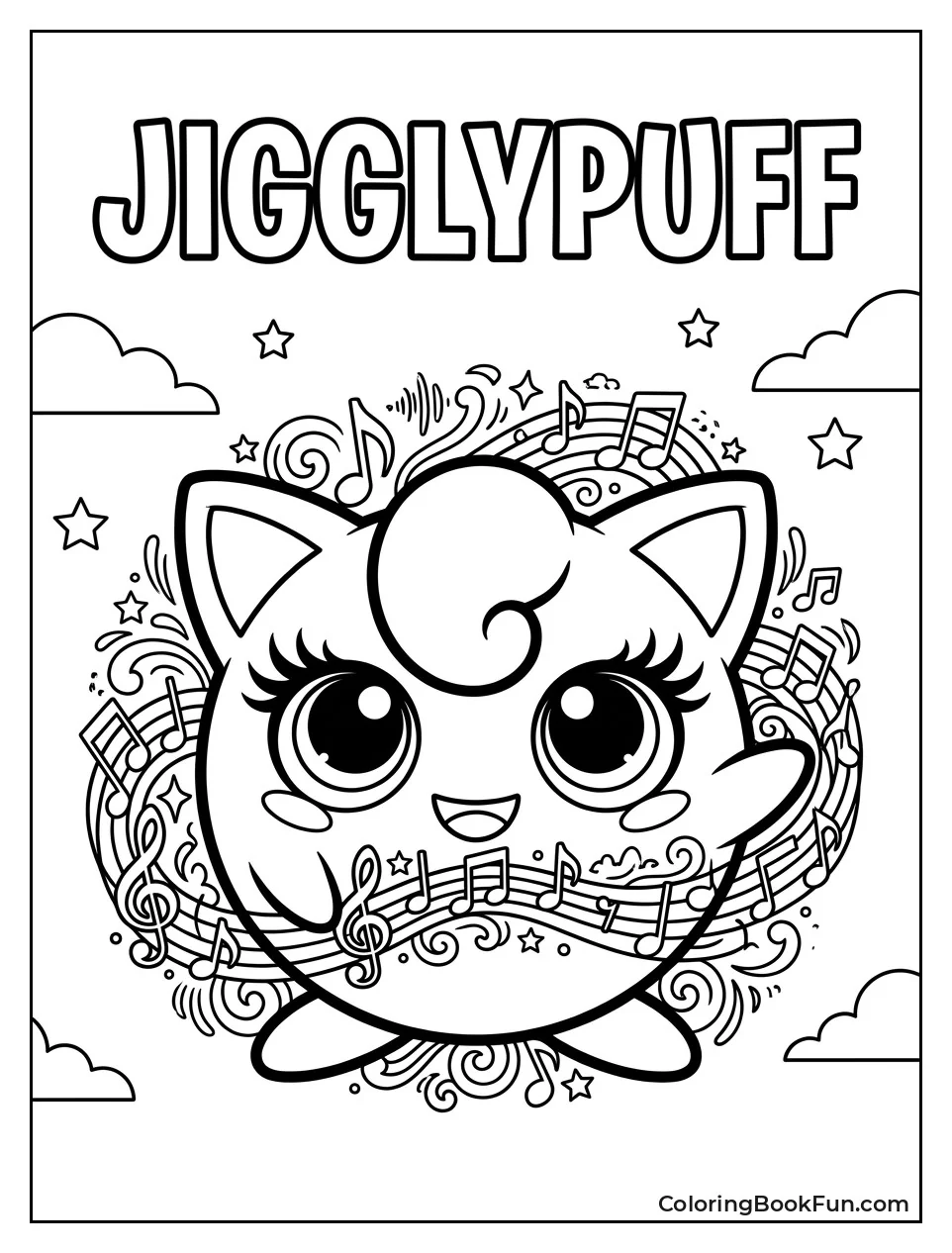 Jigglypuff Shows Fine Details and Lashes
