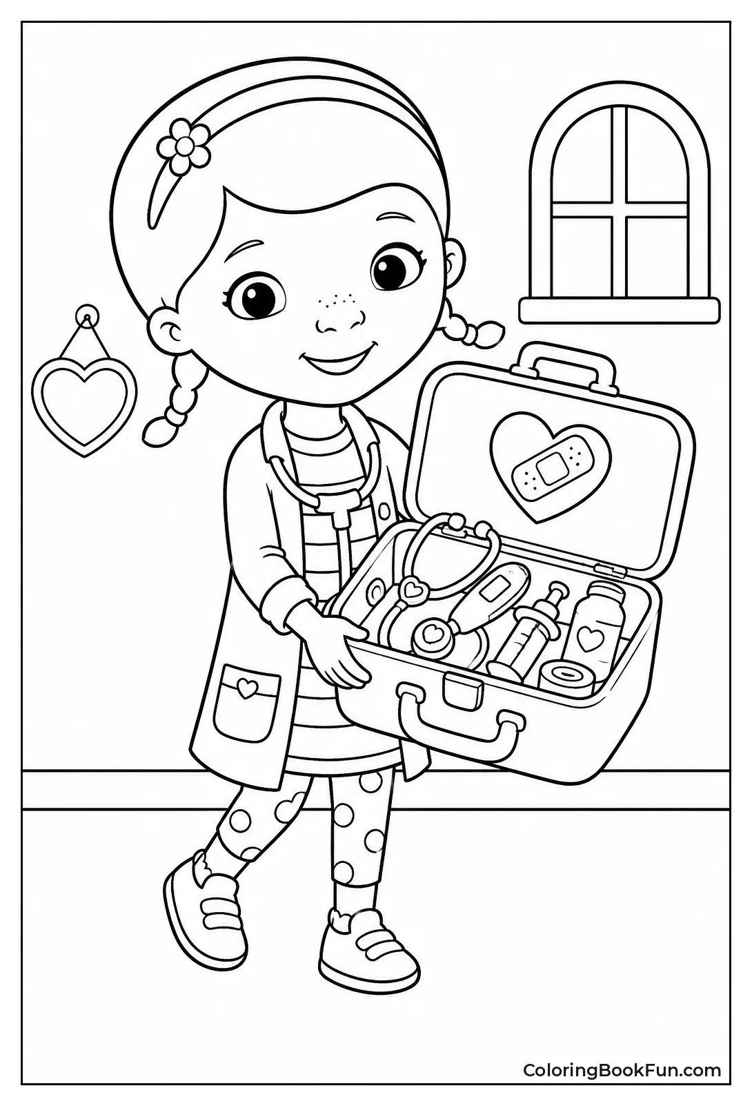 Doc Carrying Big Medical Kit