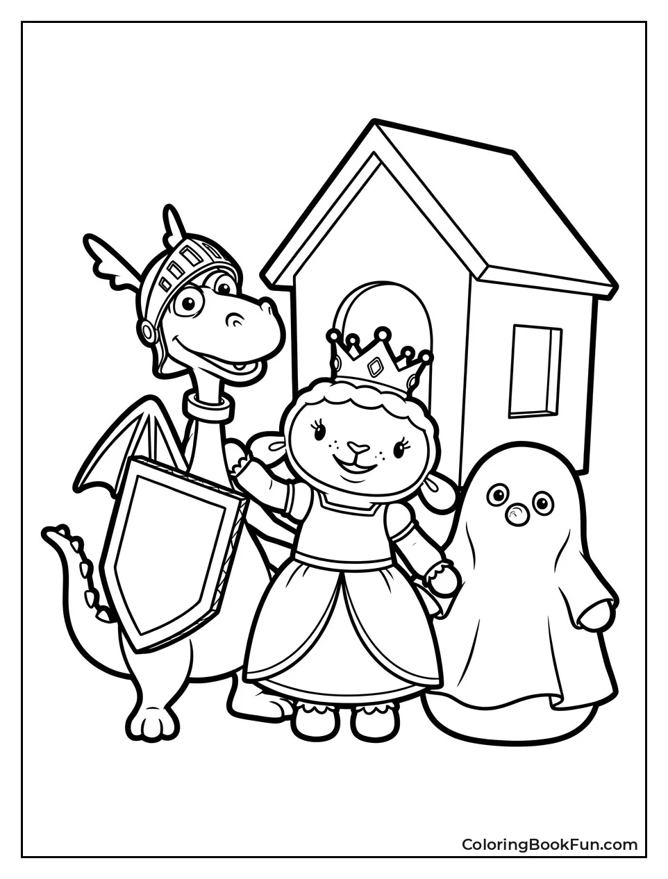 Toys in Fun Halloween Costumes