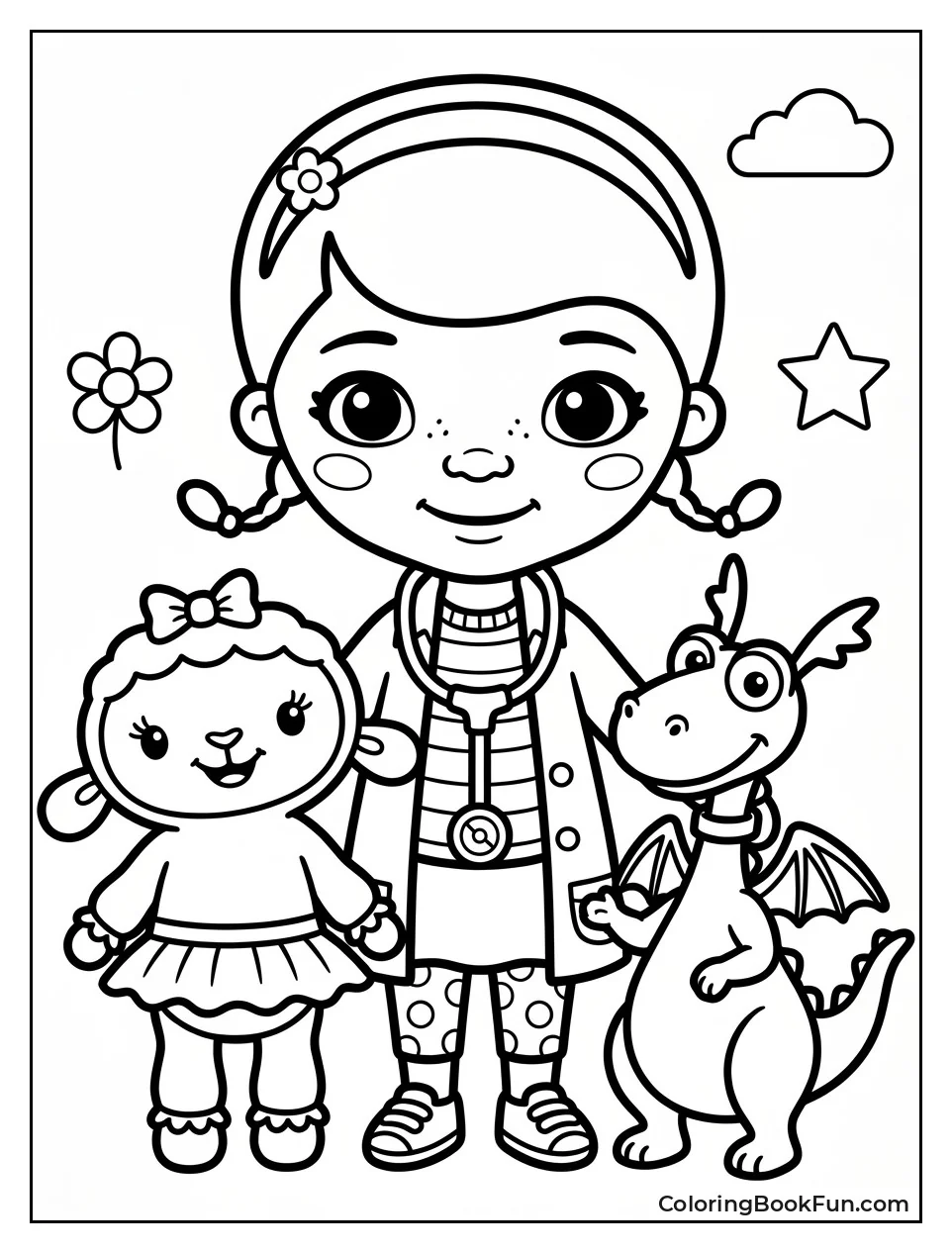 Cute Kawaii Toy Friends Smiling