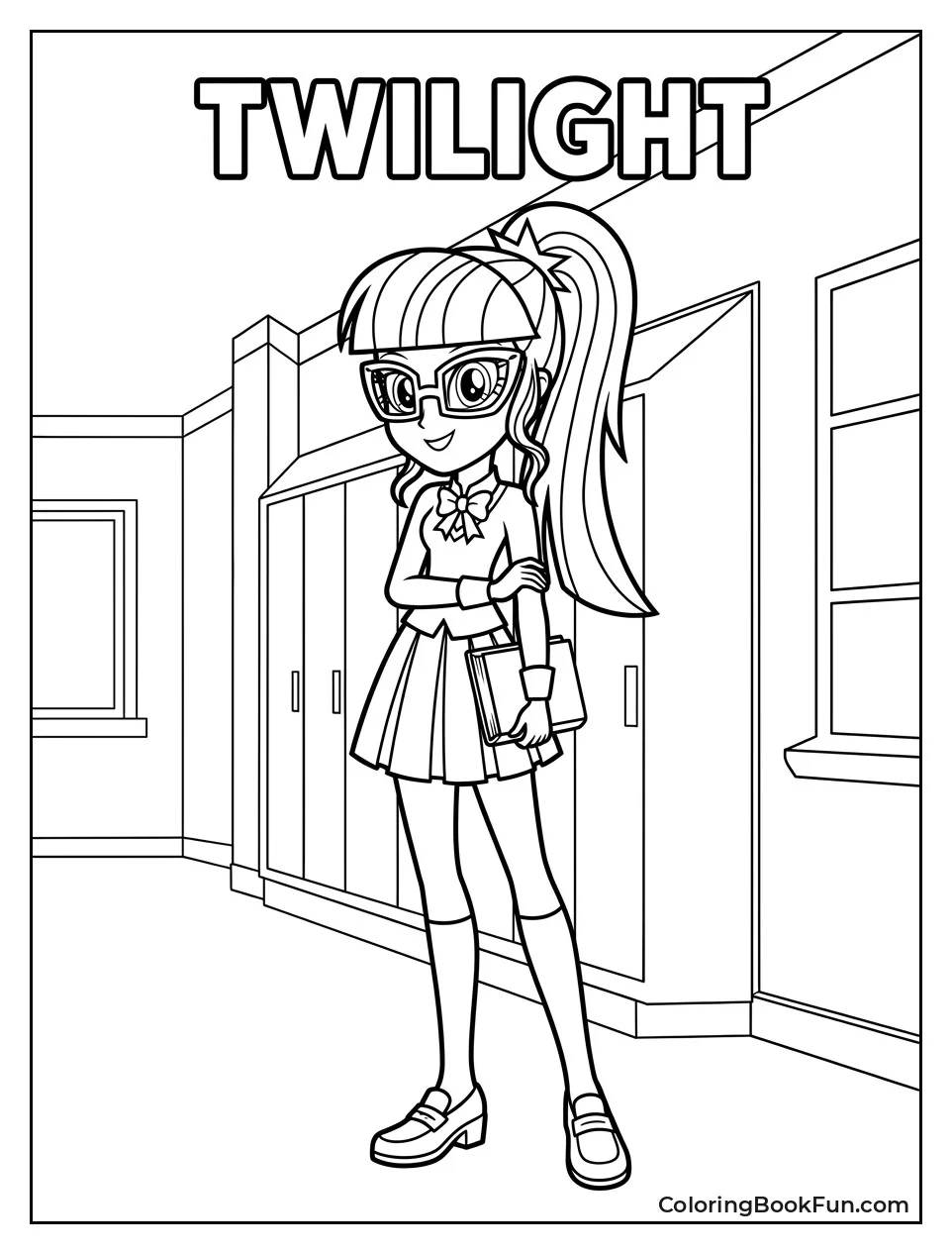 Human Twilight in School Uniform