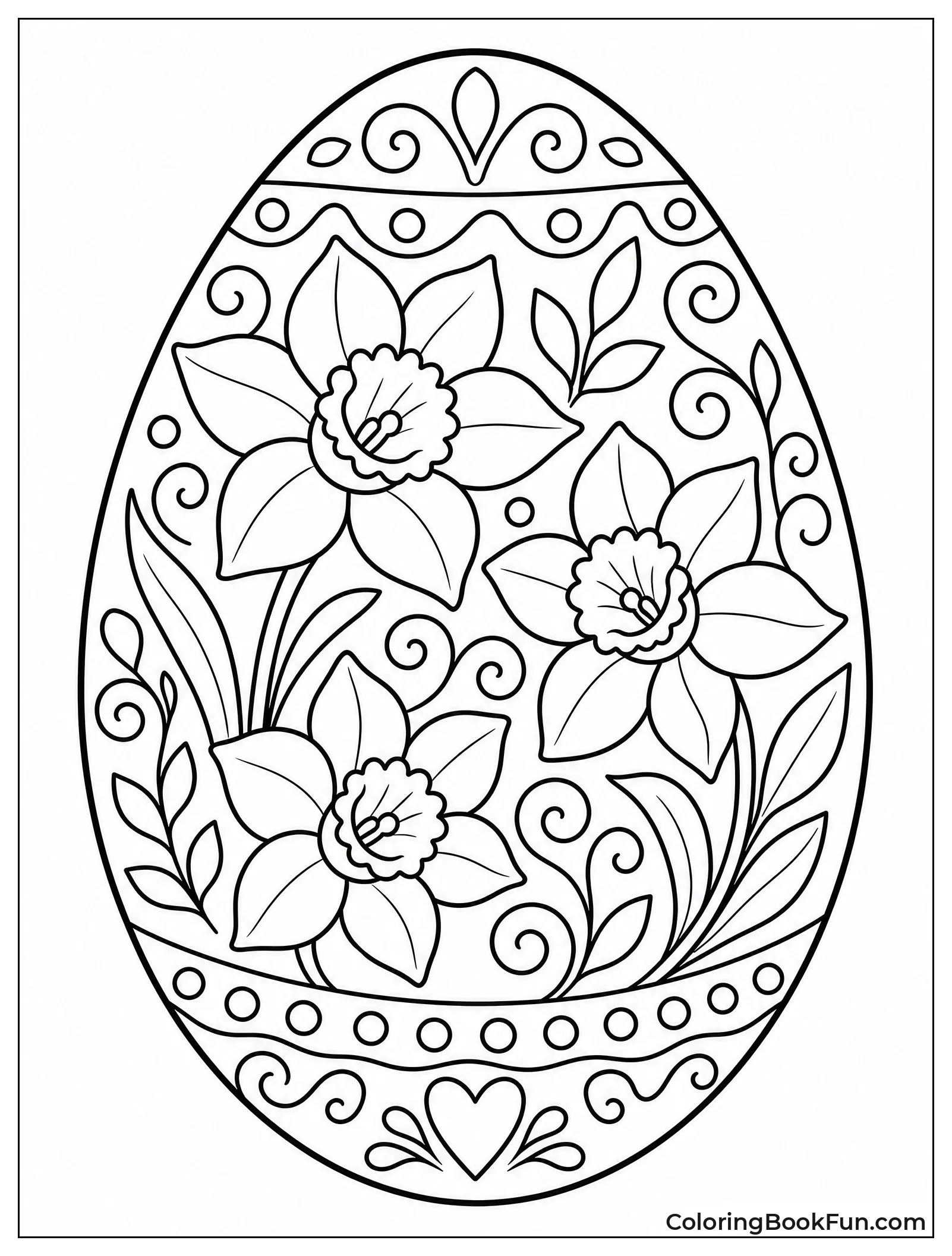 Egg Blooms with Flowers
