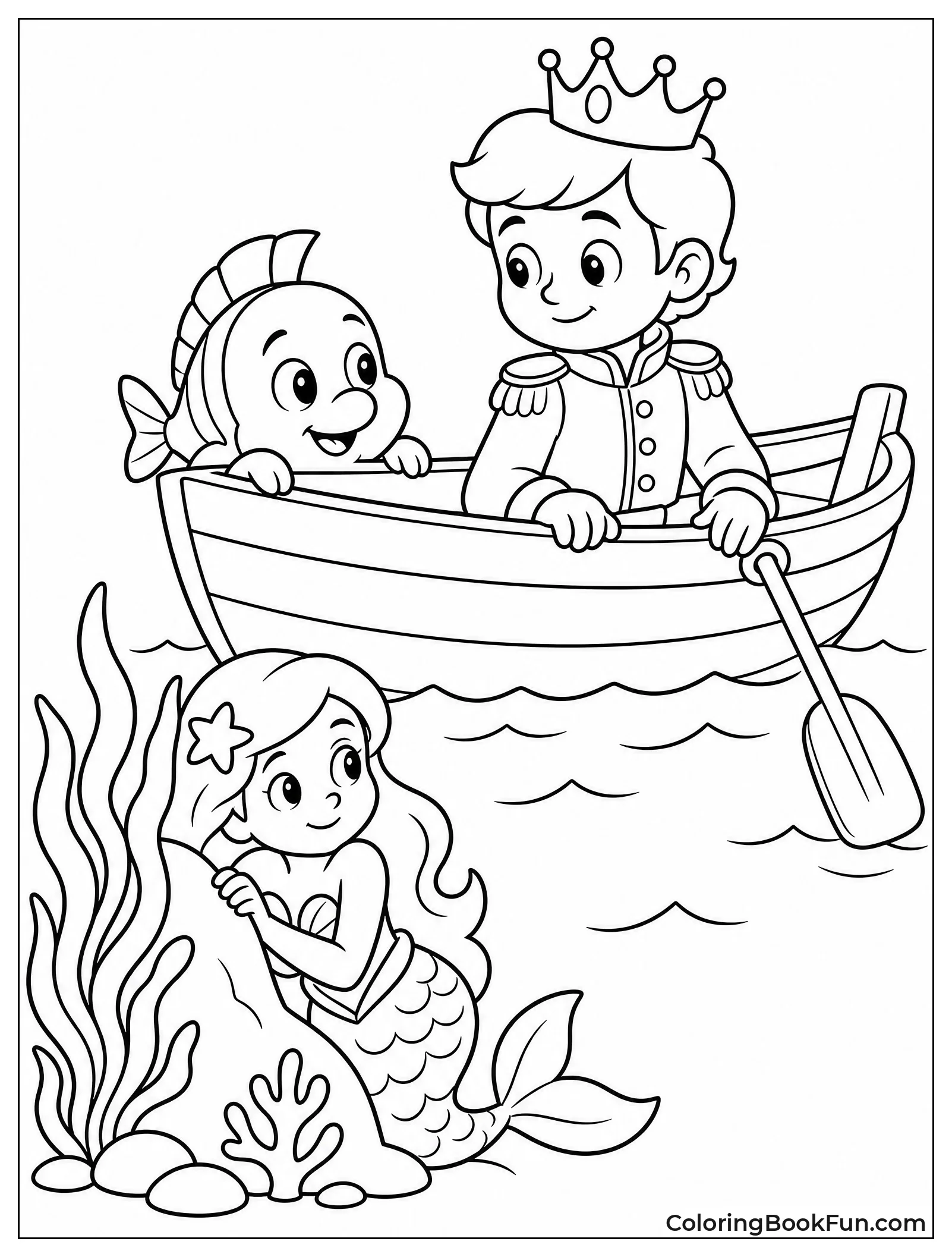 Flounder Seeing Prince Eric