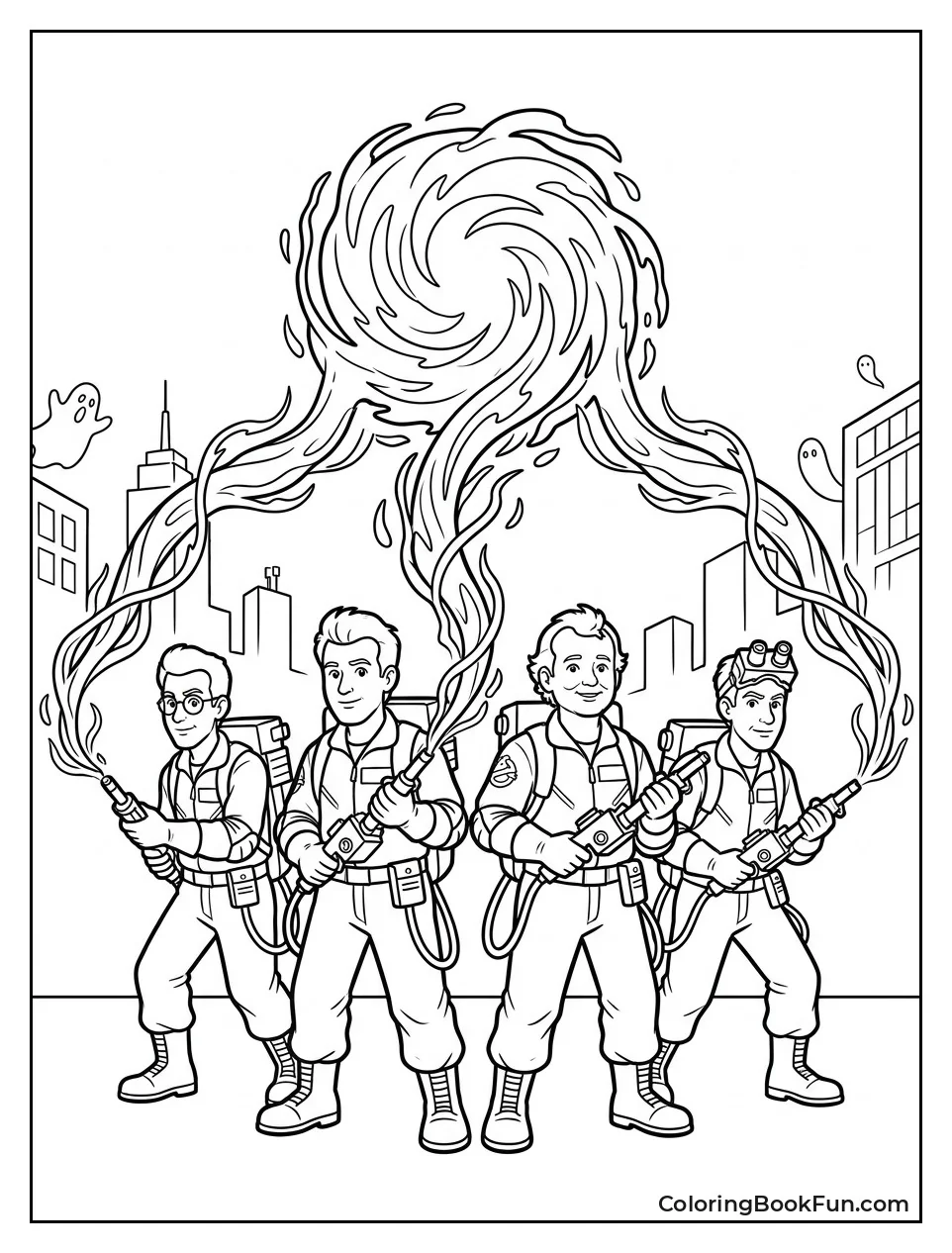 Ghostbusters Merging Their Proton Streams