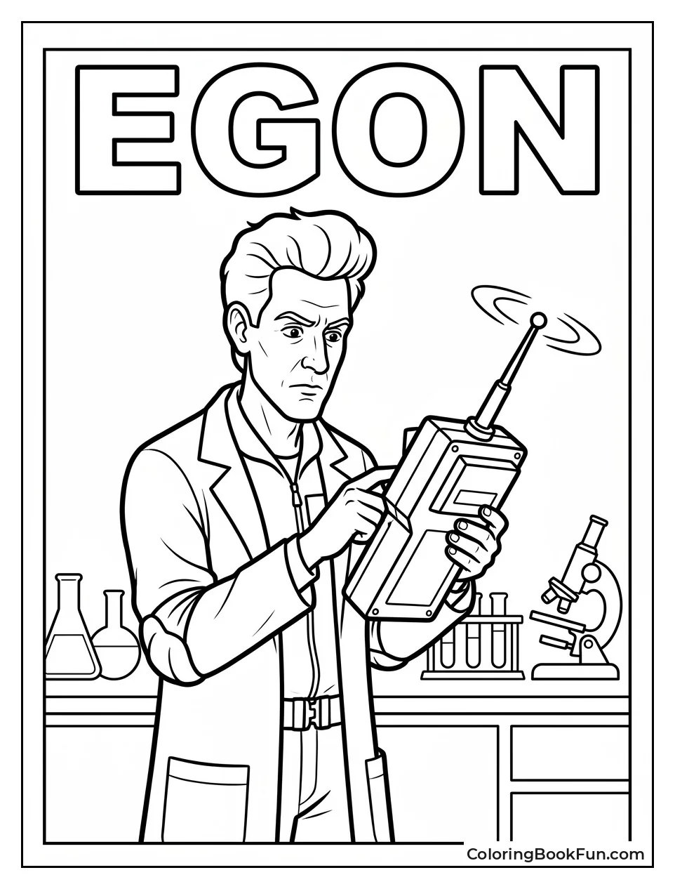 Egon Checking His Pke Meter