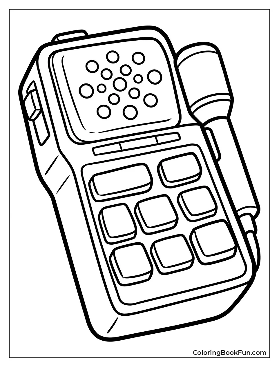 Voice Changer Device with Buttons and Grill