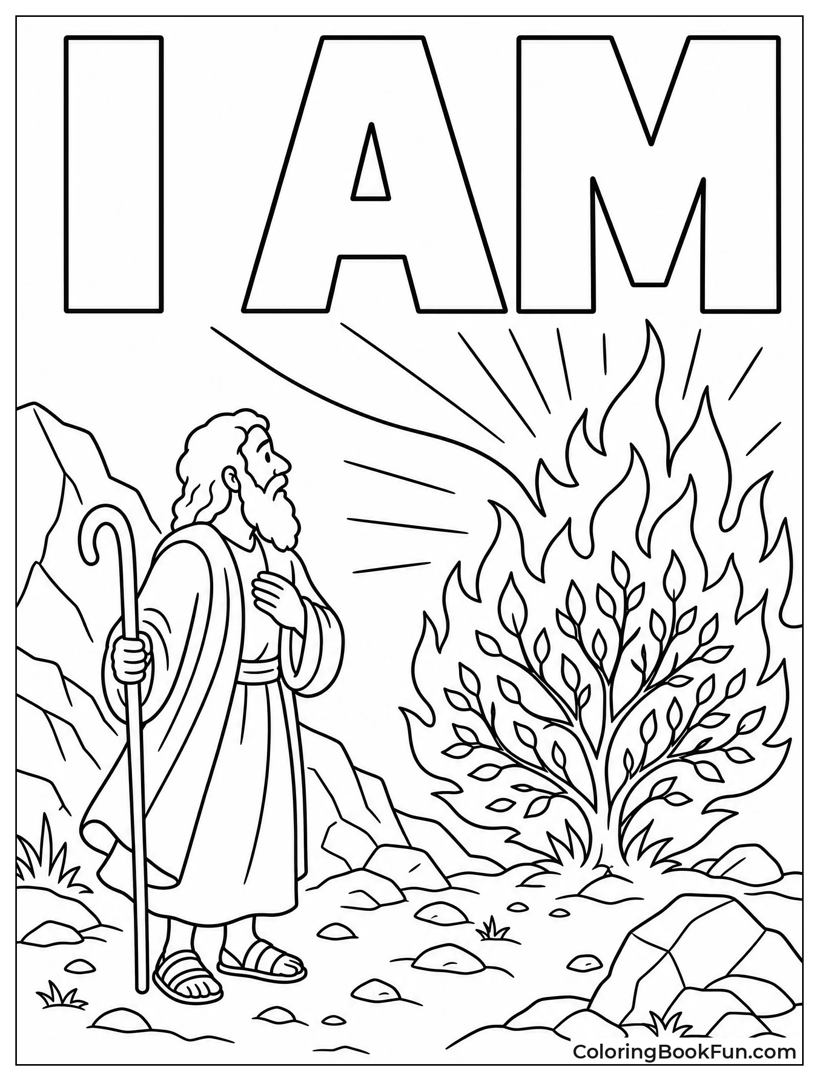 Moses at the Burning Bush