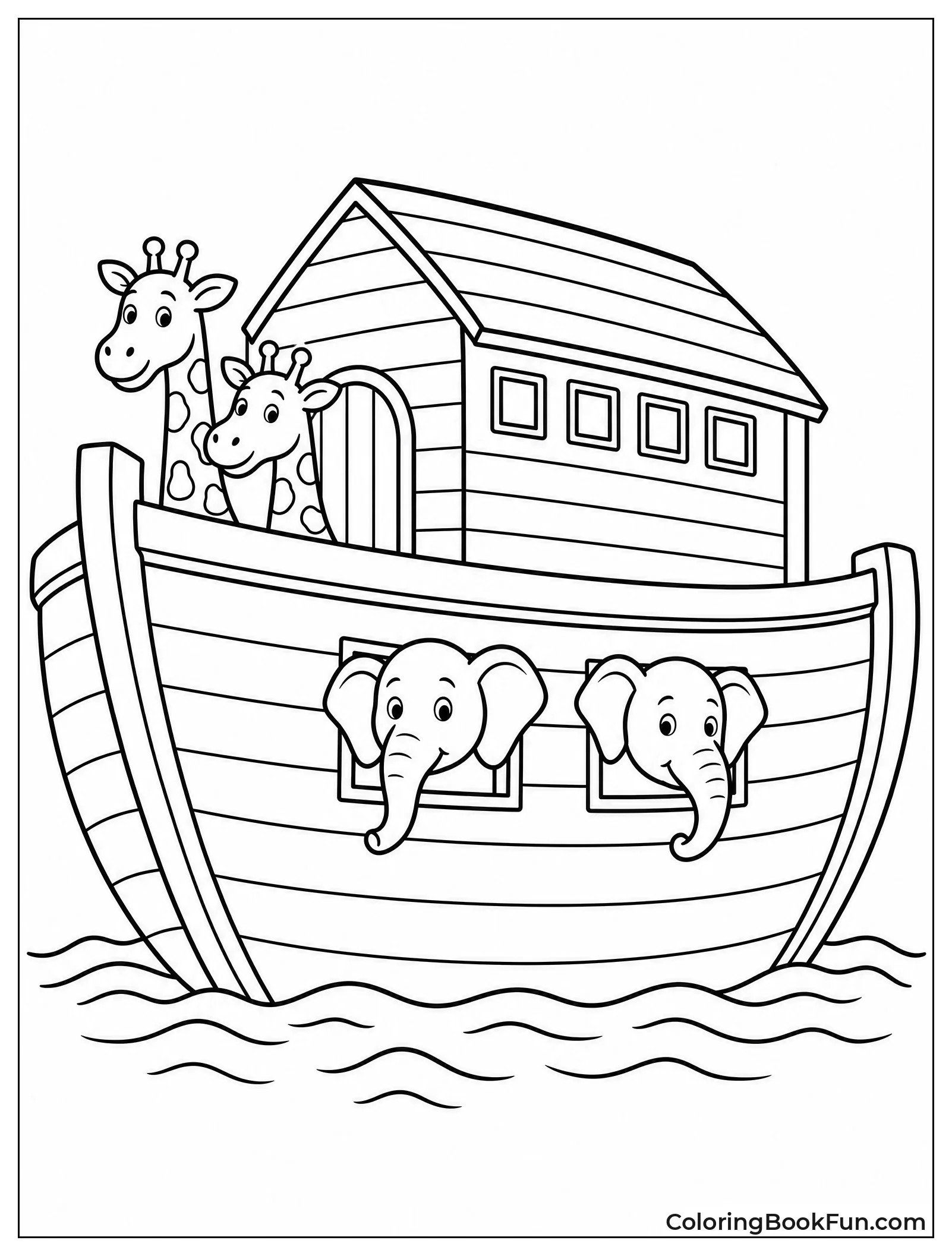 Noah's Ark with Animals