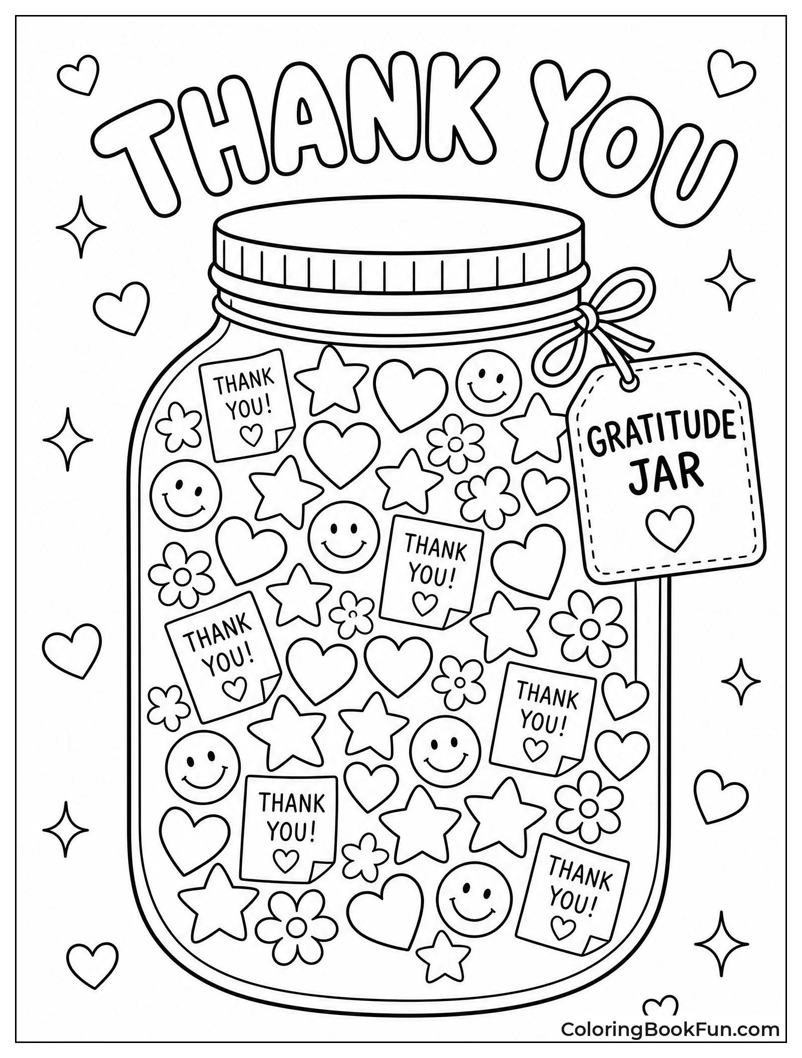 Jar Filled with Icons