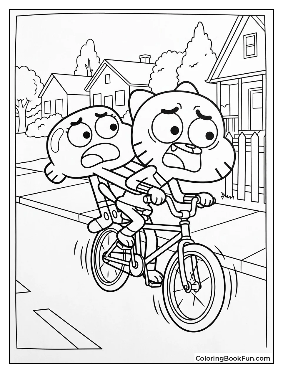 Gumball Bikes with Scared Darwin
