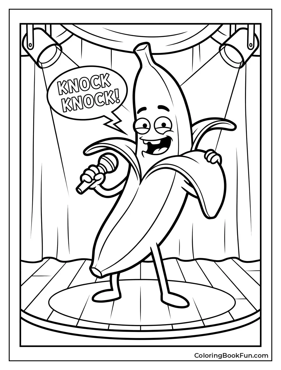 Banana Joe Tells Silly Jokes